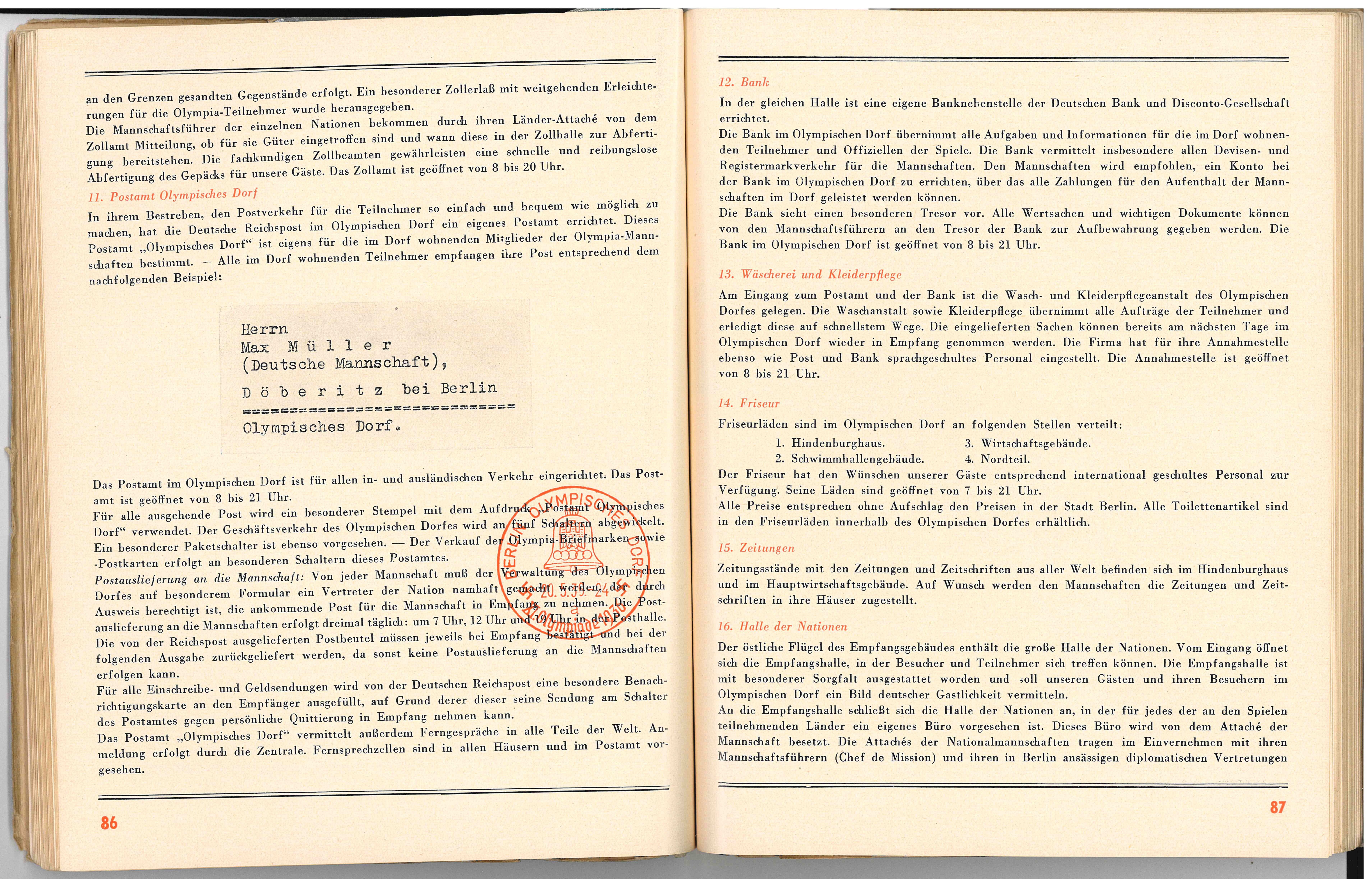 Náhledový obrázek Oficiální průvodce. OH Berlín 1936 - 4
