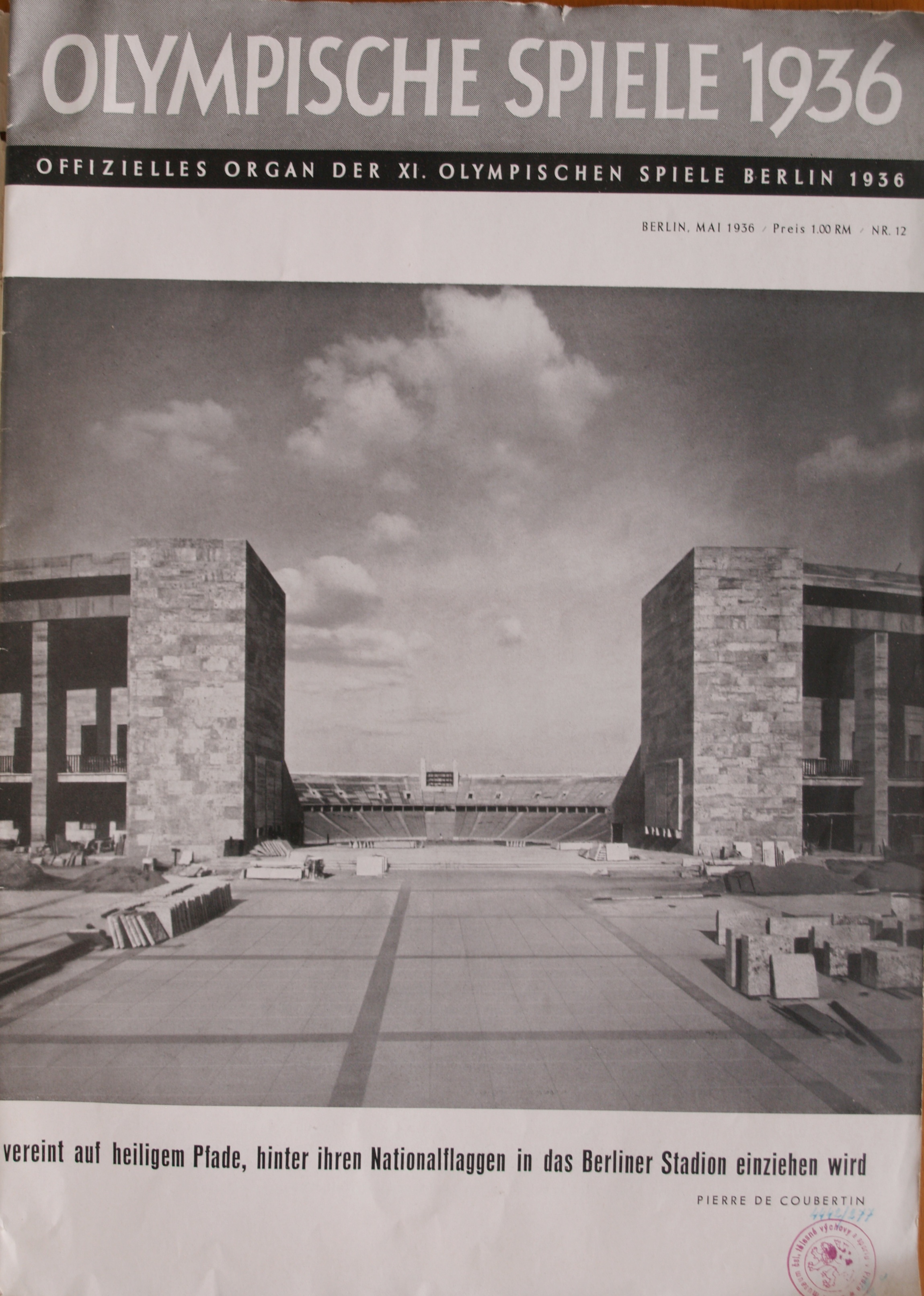 Náhledový obrázek Olympische Spiele 1936. Berlin - 2