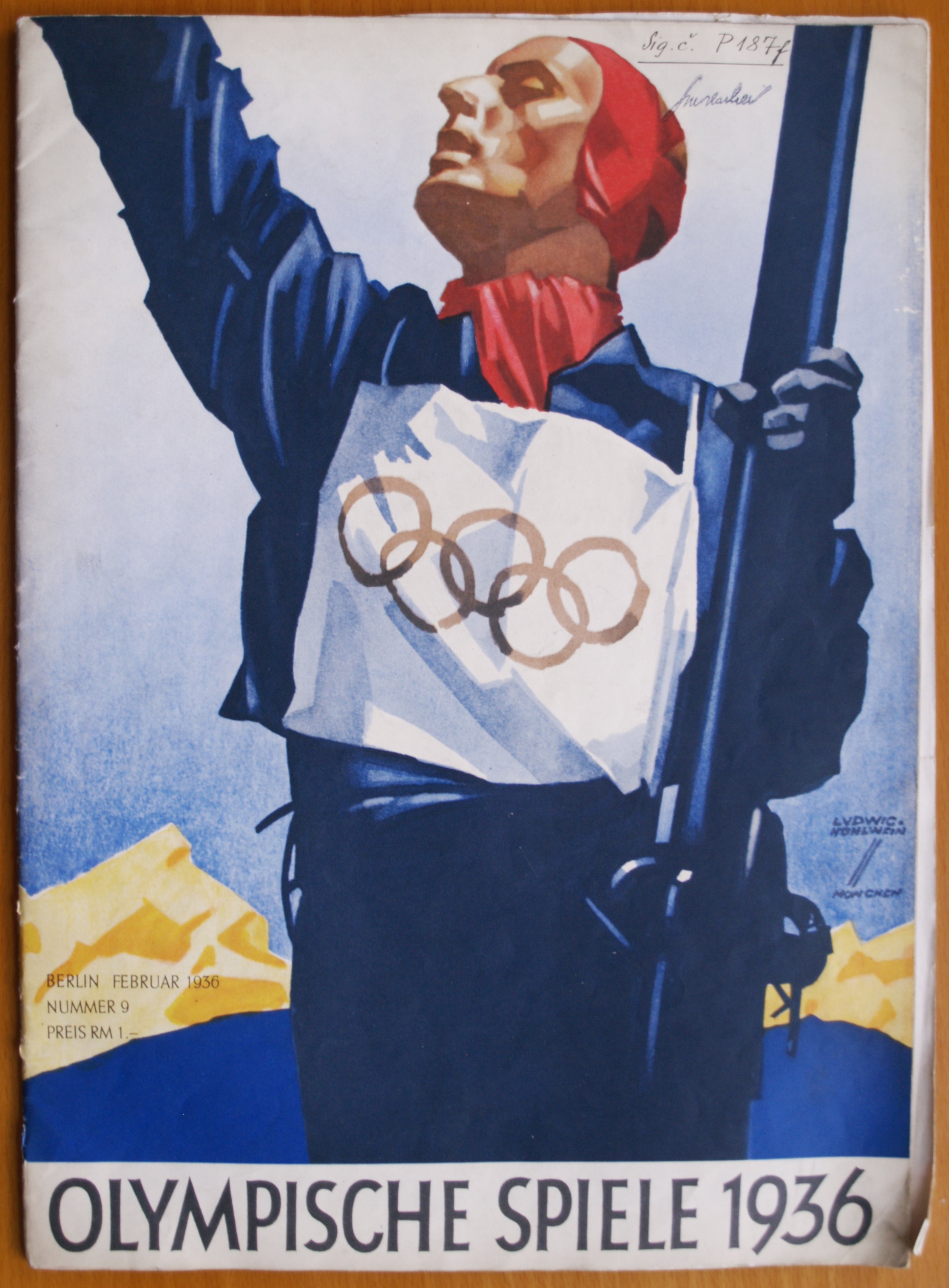 Náhledový obrázek Olympische Spiele 1936. Ga-Pa - 2