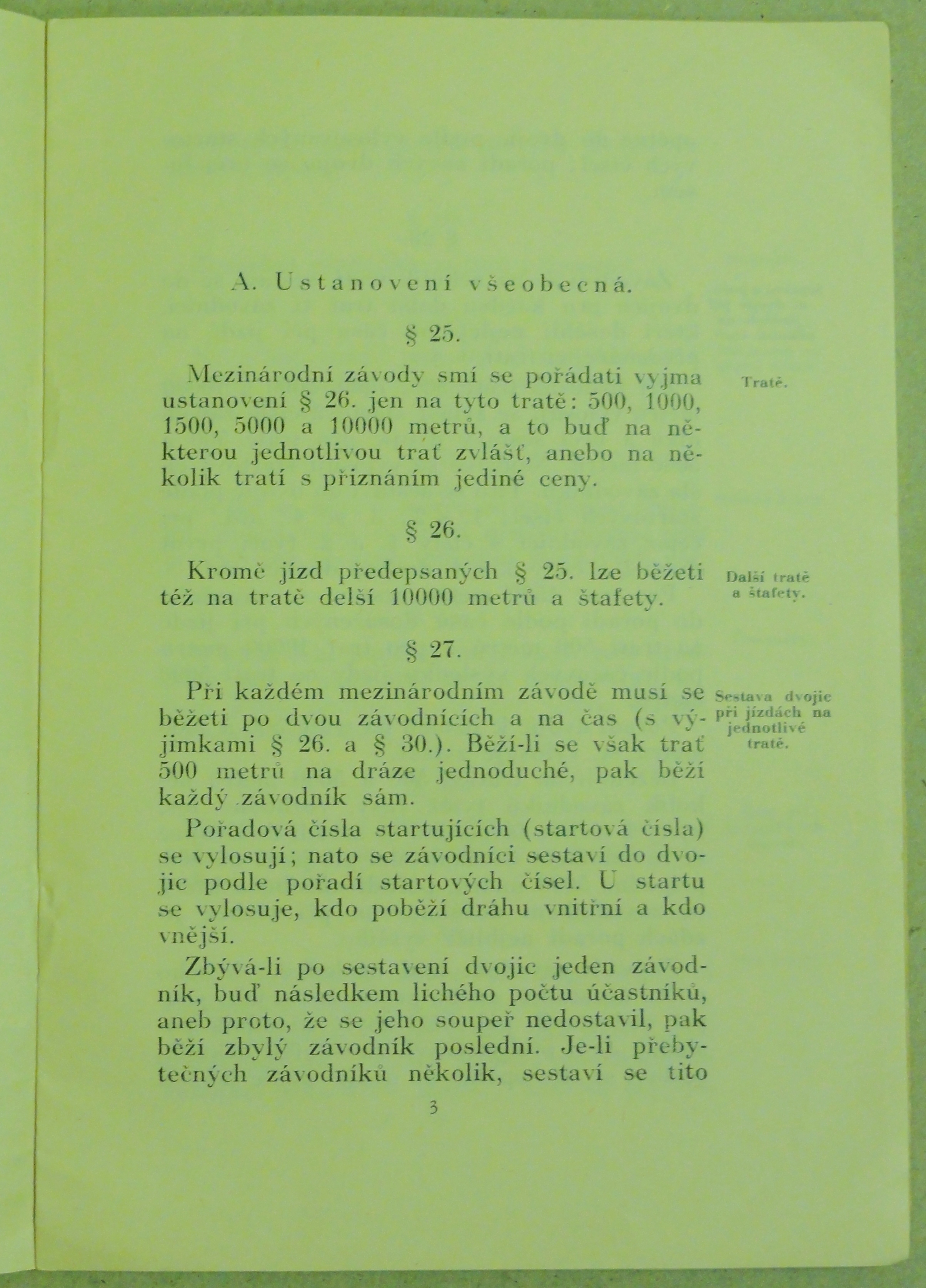 Náhledový obrázek Závodní řád rychlobruslařský - 2