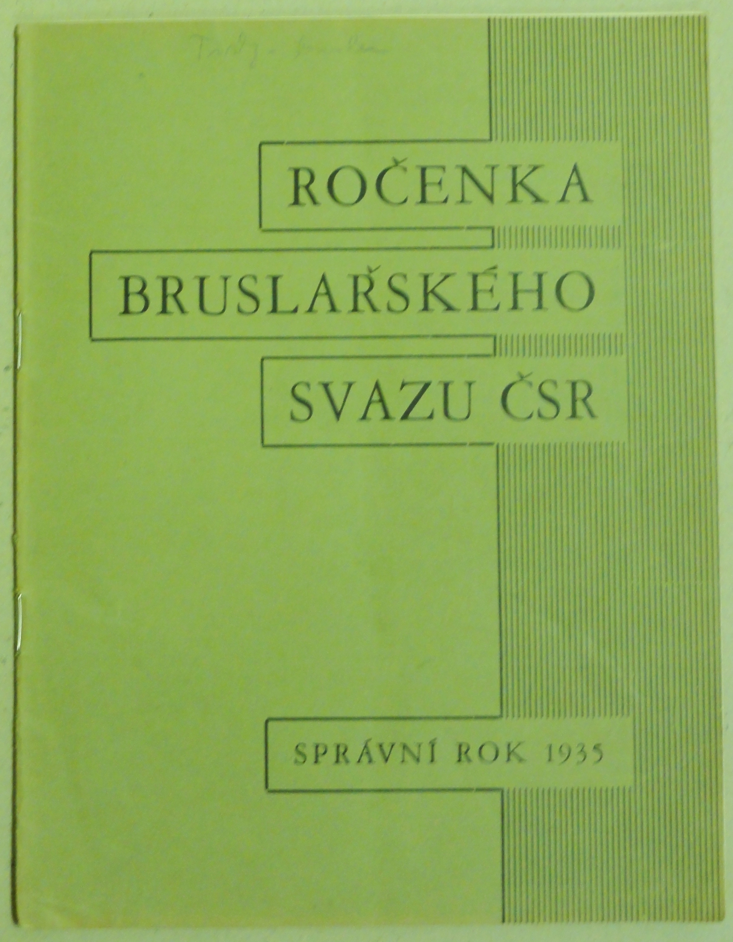 Náhledový obrázek Ročenky Bruslařského svazu ČSR - 2