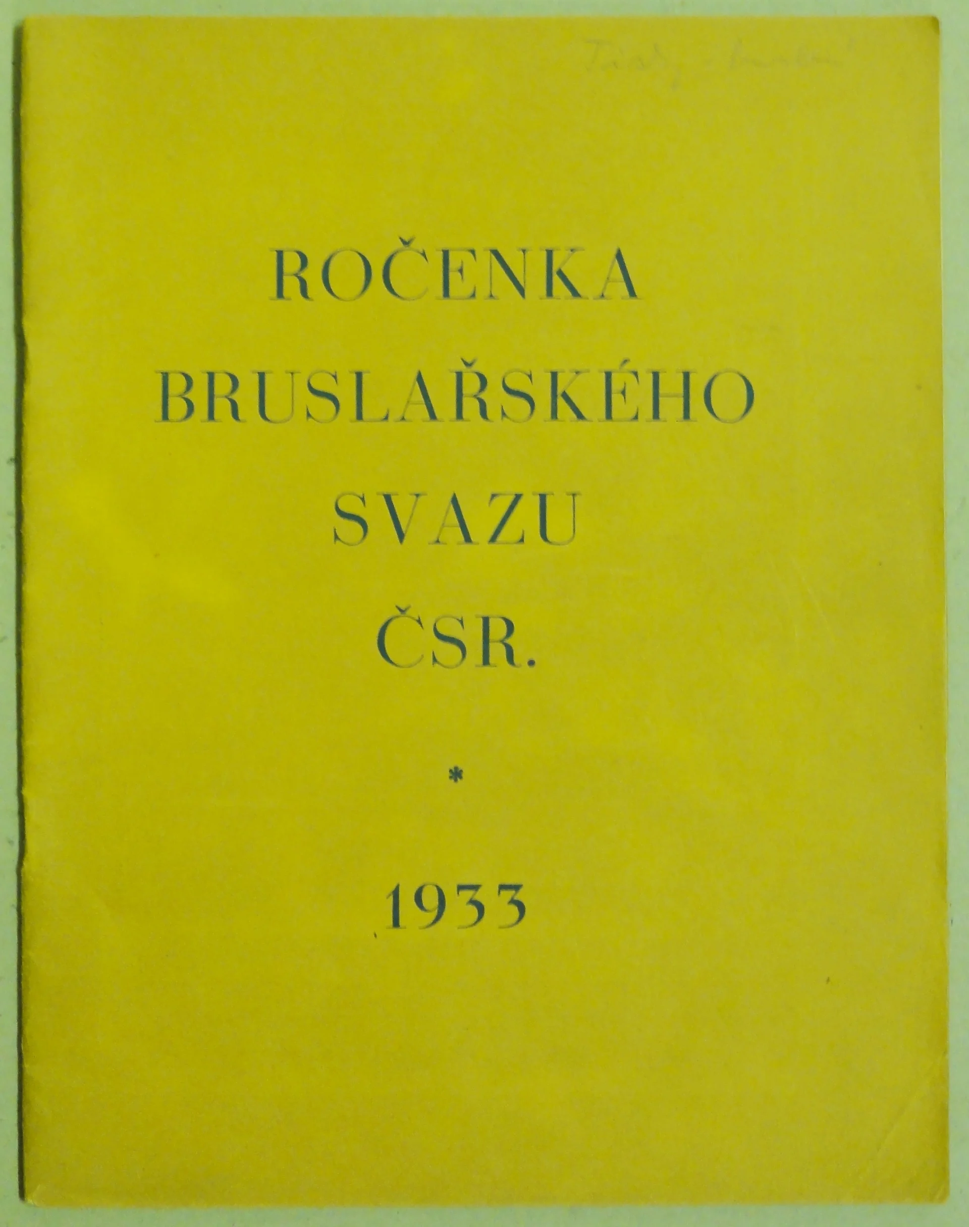 Náhledový obrázek předmětu Ročenky Bruslařského svazu ČSR