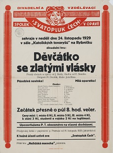 Náhledový obrázek Divadelní plakát - 1