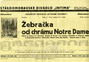 Náhledový obrázek Divadelní plakát - 1