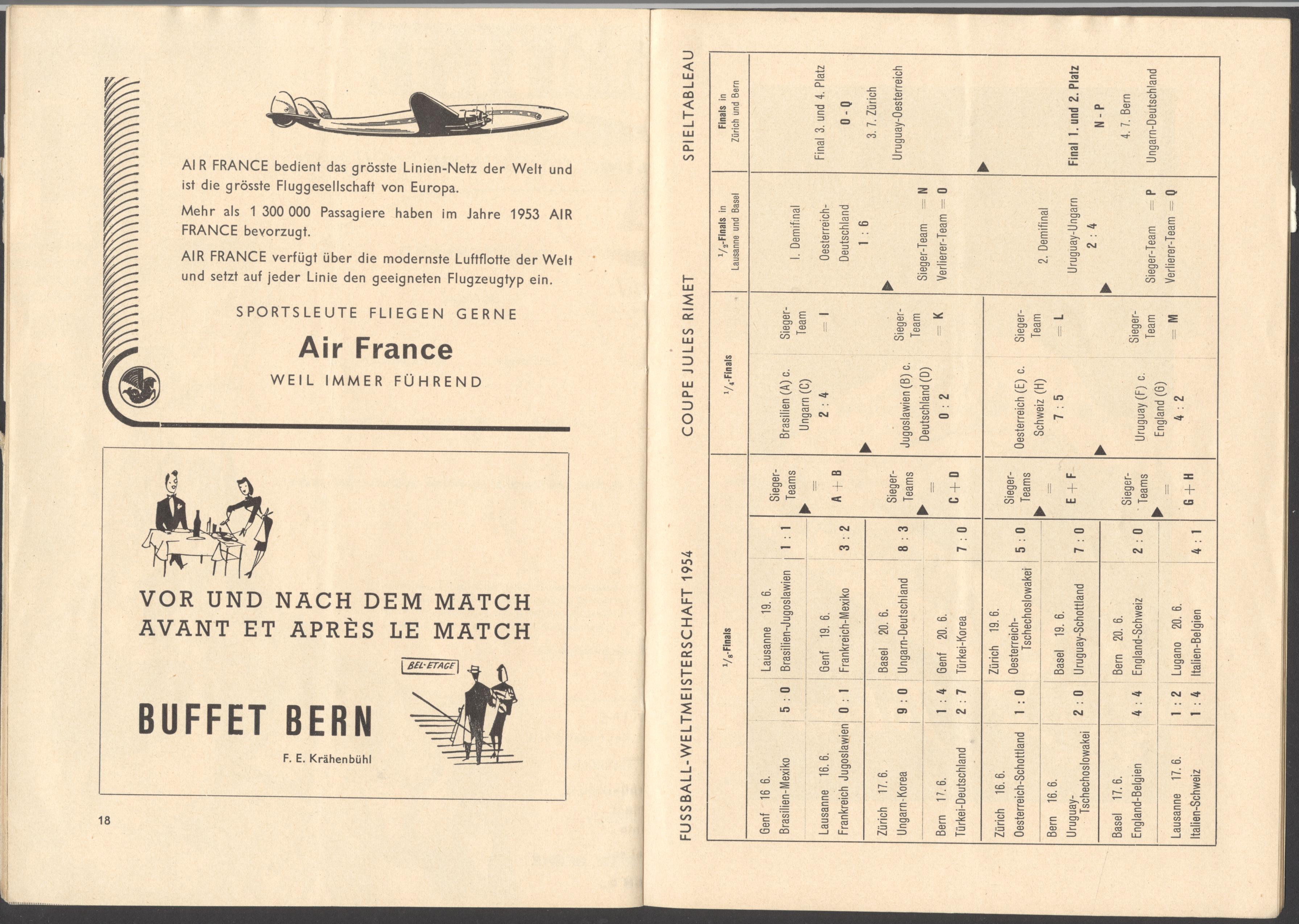 Náhledový obrázek Mistrovství světa ve fotbale. Švýcarsko 1954 - 3