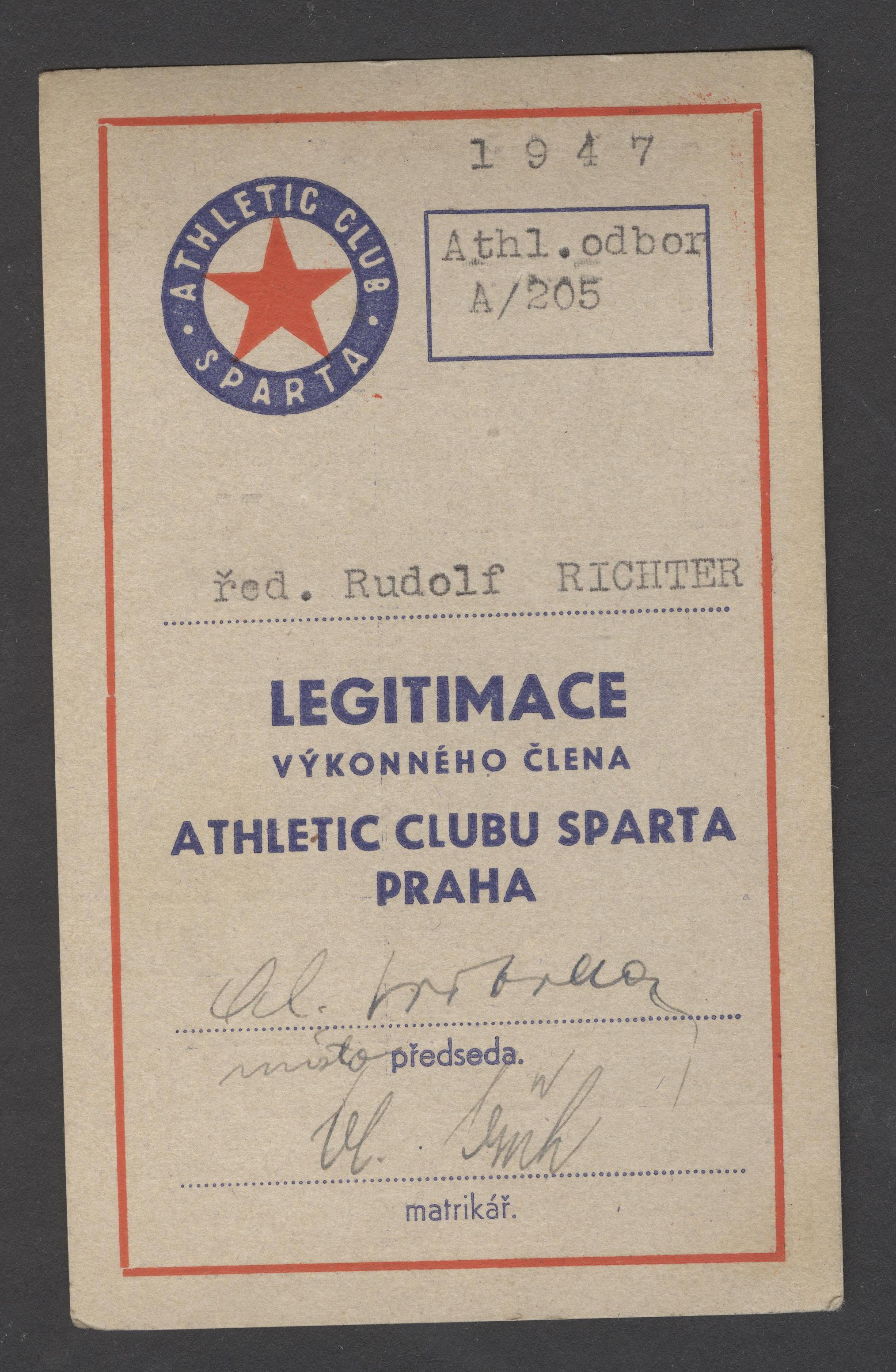 Náhledový obrázek Legitimace AC Sparta - 7
