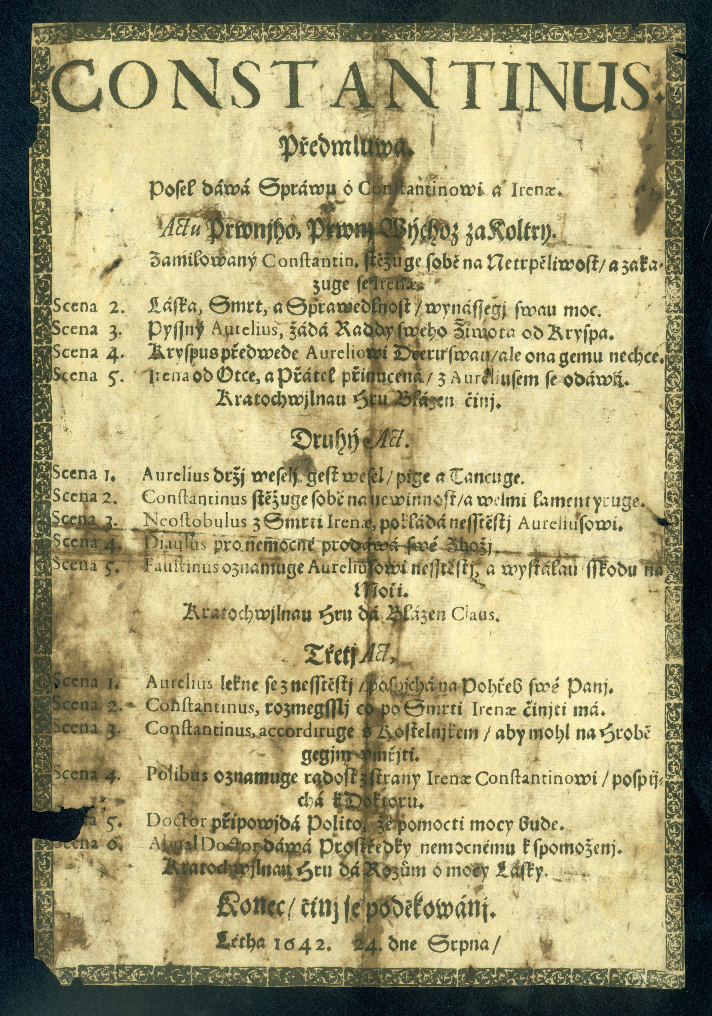 Náhledový obrázek Constantinus - 1