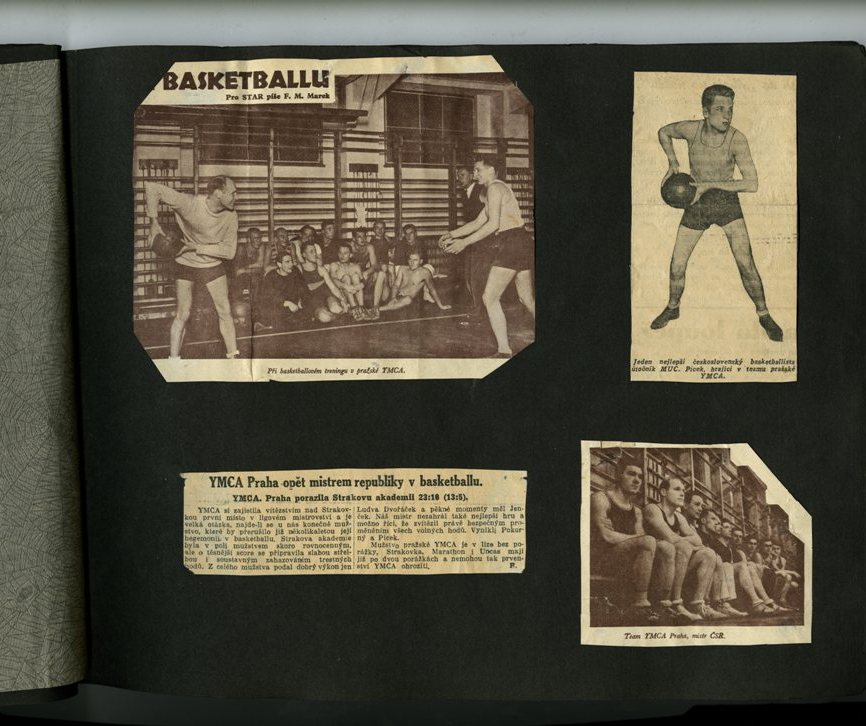 Náhledový obrázek Album basketbalistů YMCA Praha - 11