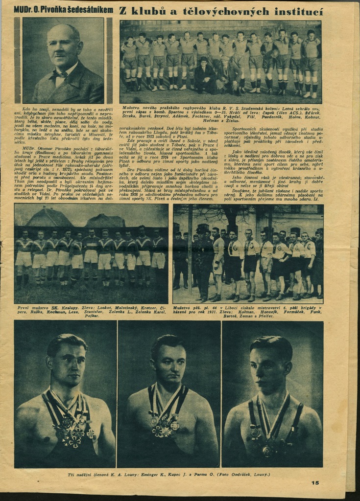 Náhledový obrázek Album basketbalistů YMCA Praha - 6