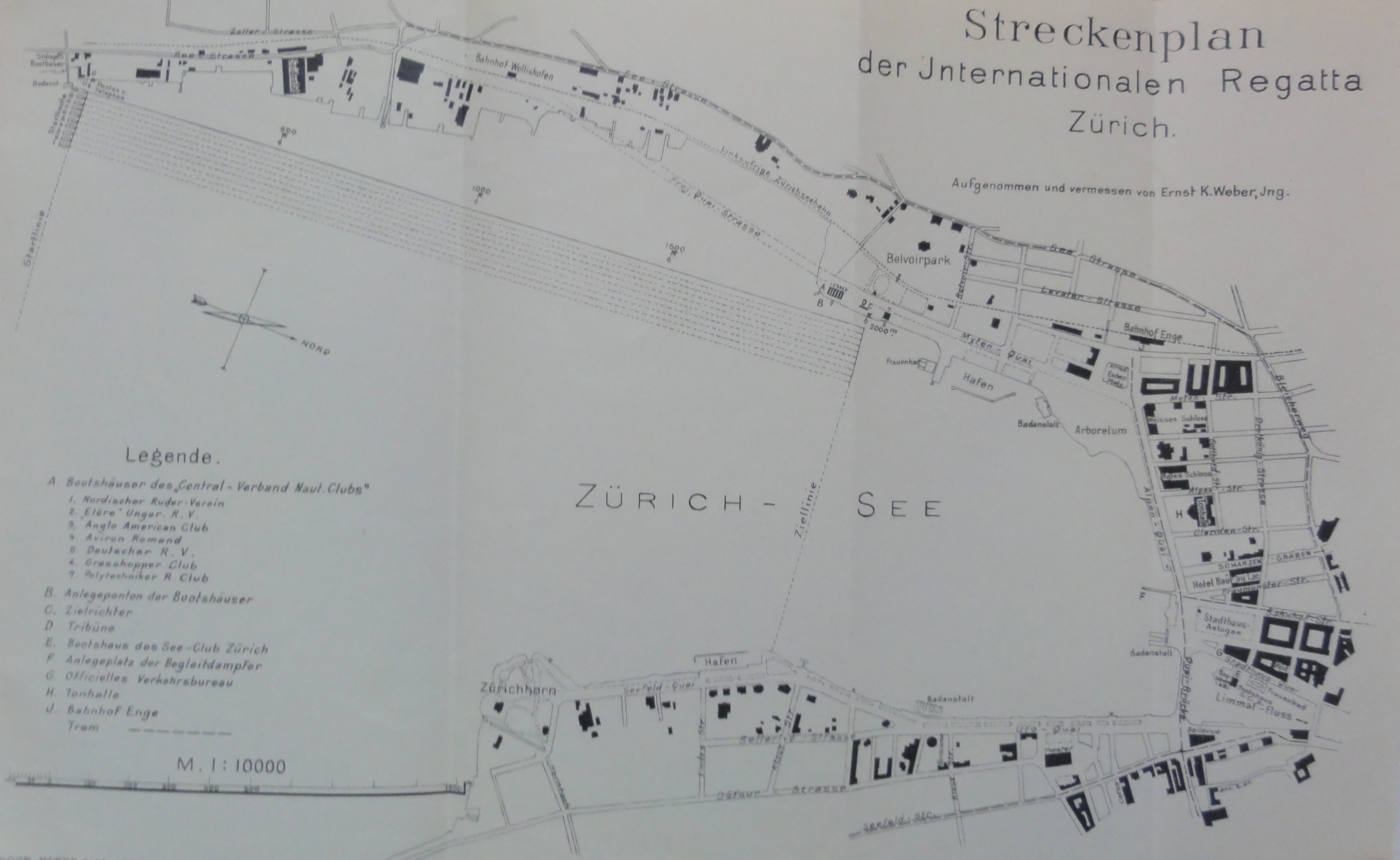 Náhledový obrázek Internationale Ruder Regatta. Zürich 1909 - 8