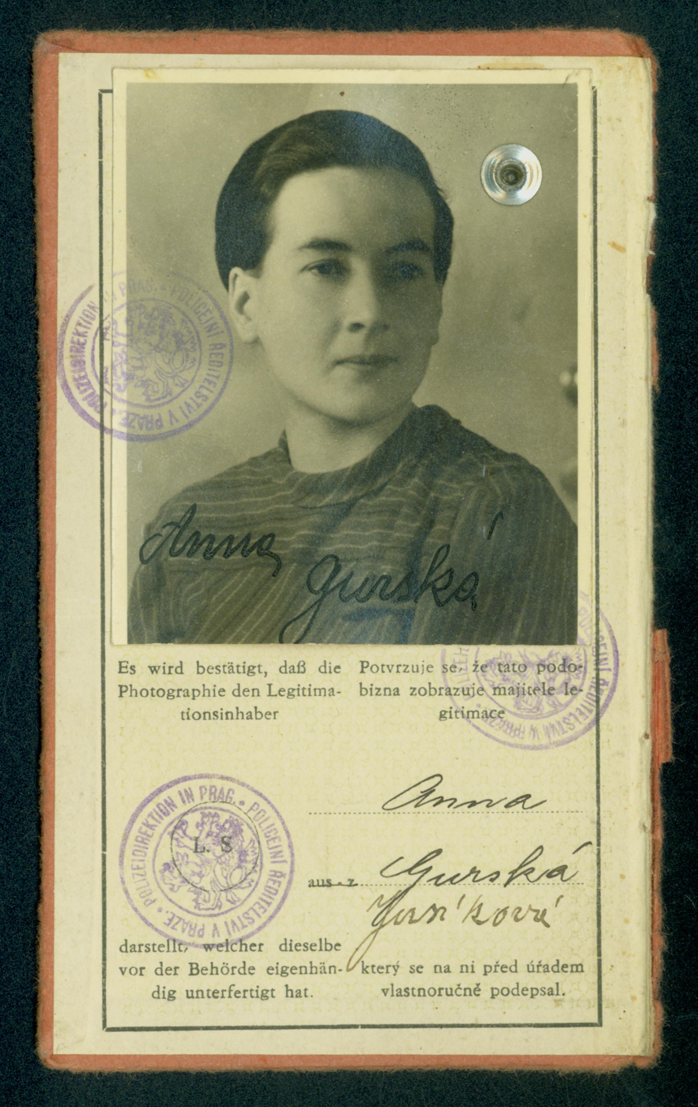 Náhledový obrázek Legitimace občanská - Bürgerliche legitimation - 1