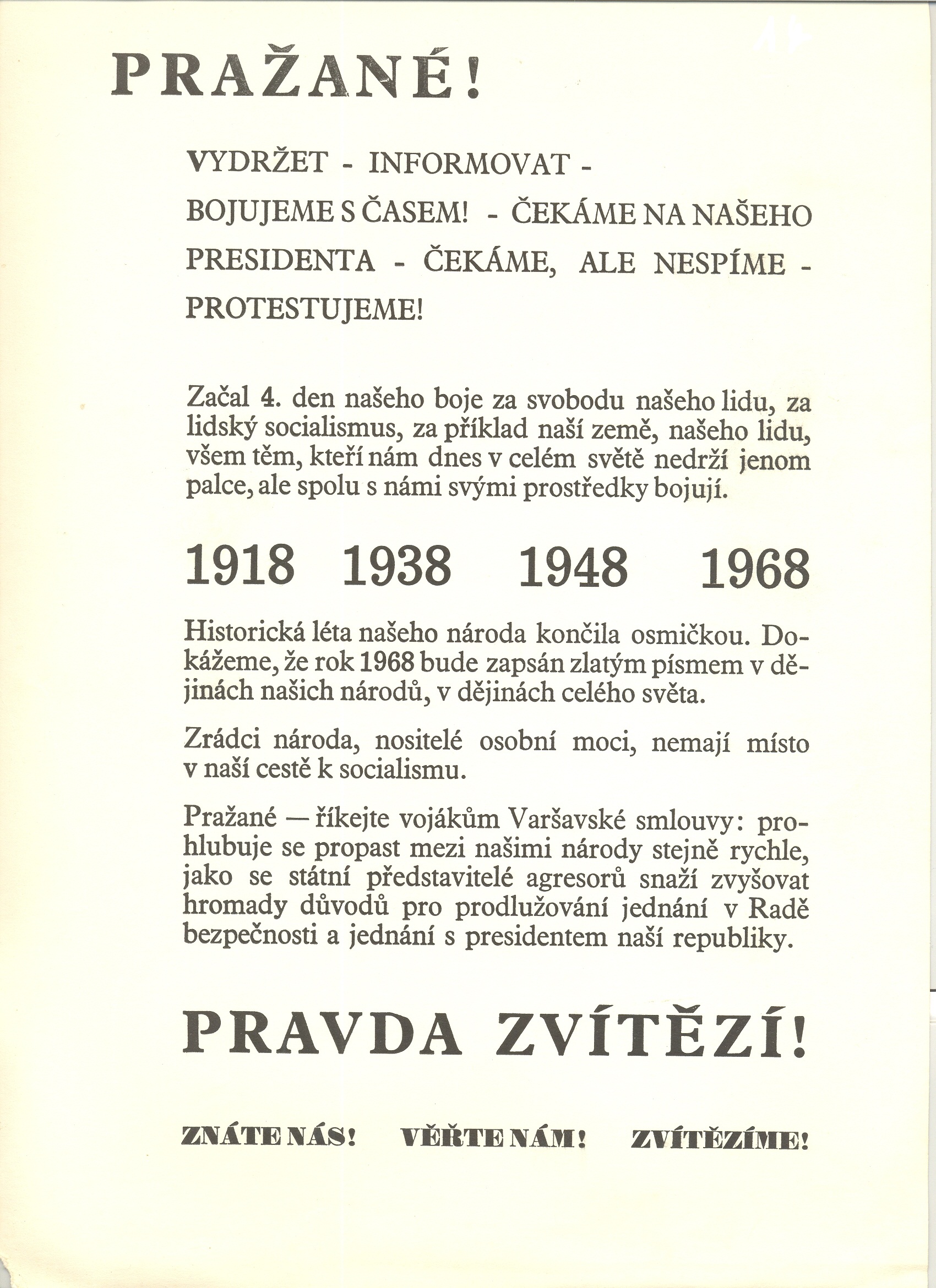 Náhledový obrázek Pražané! - 1