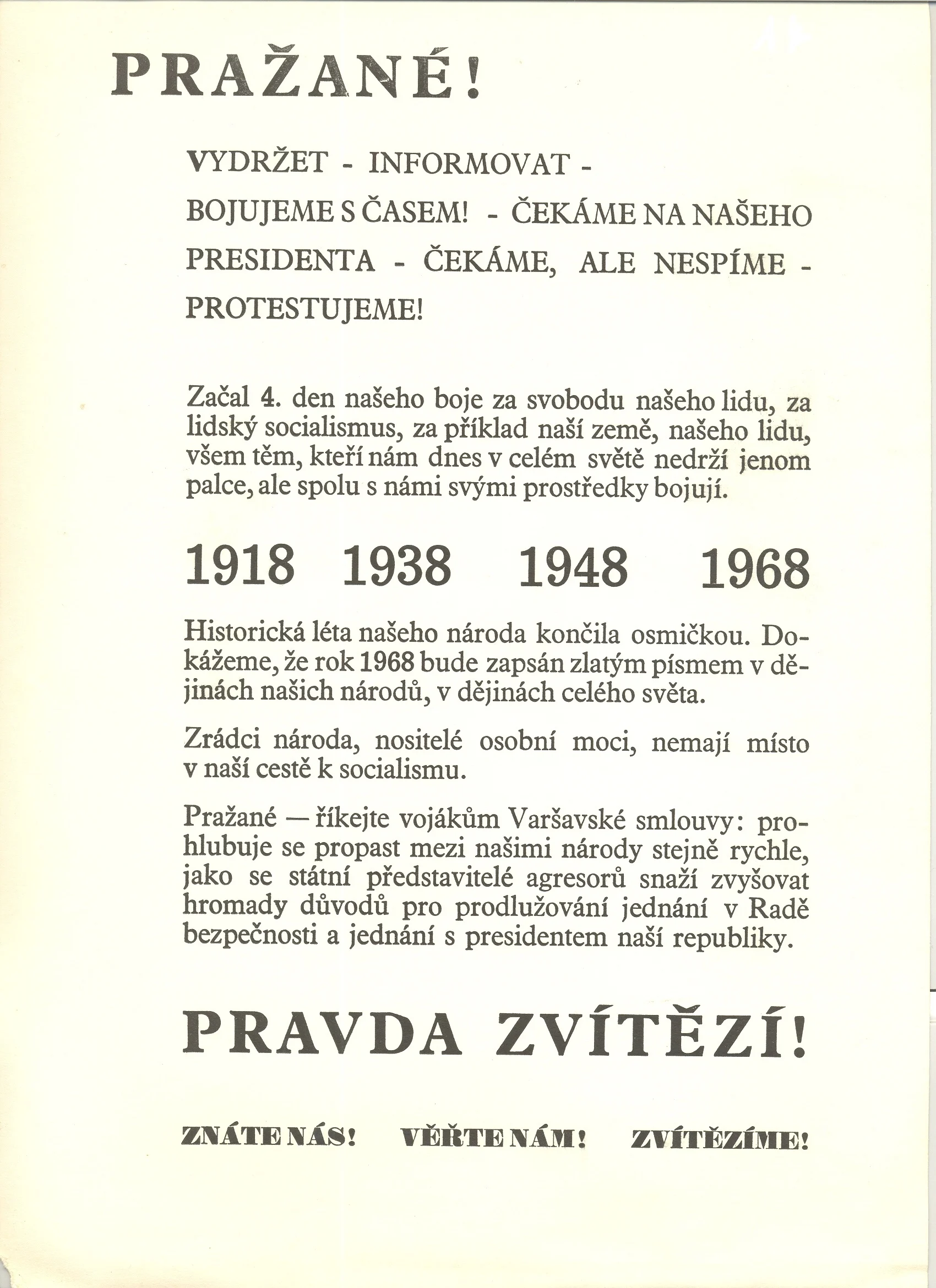 Náhledový obrázek předmětu Pražané!