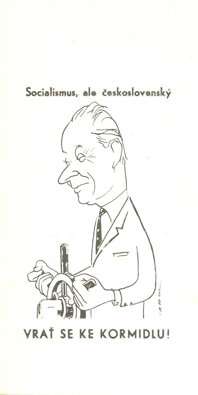 Náhledový obrázek Alexandr Dubček kormidelníkem - 1