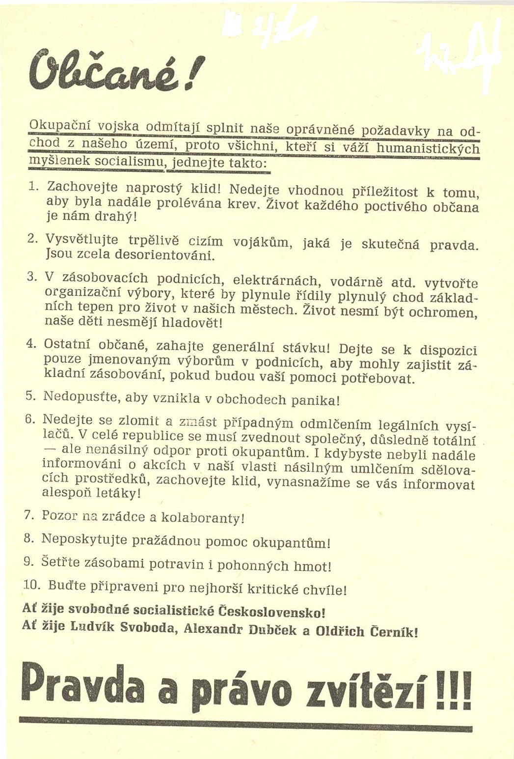 Náhledový obrázek Občané! - 1