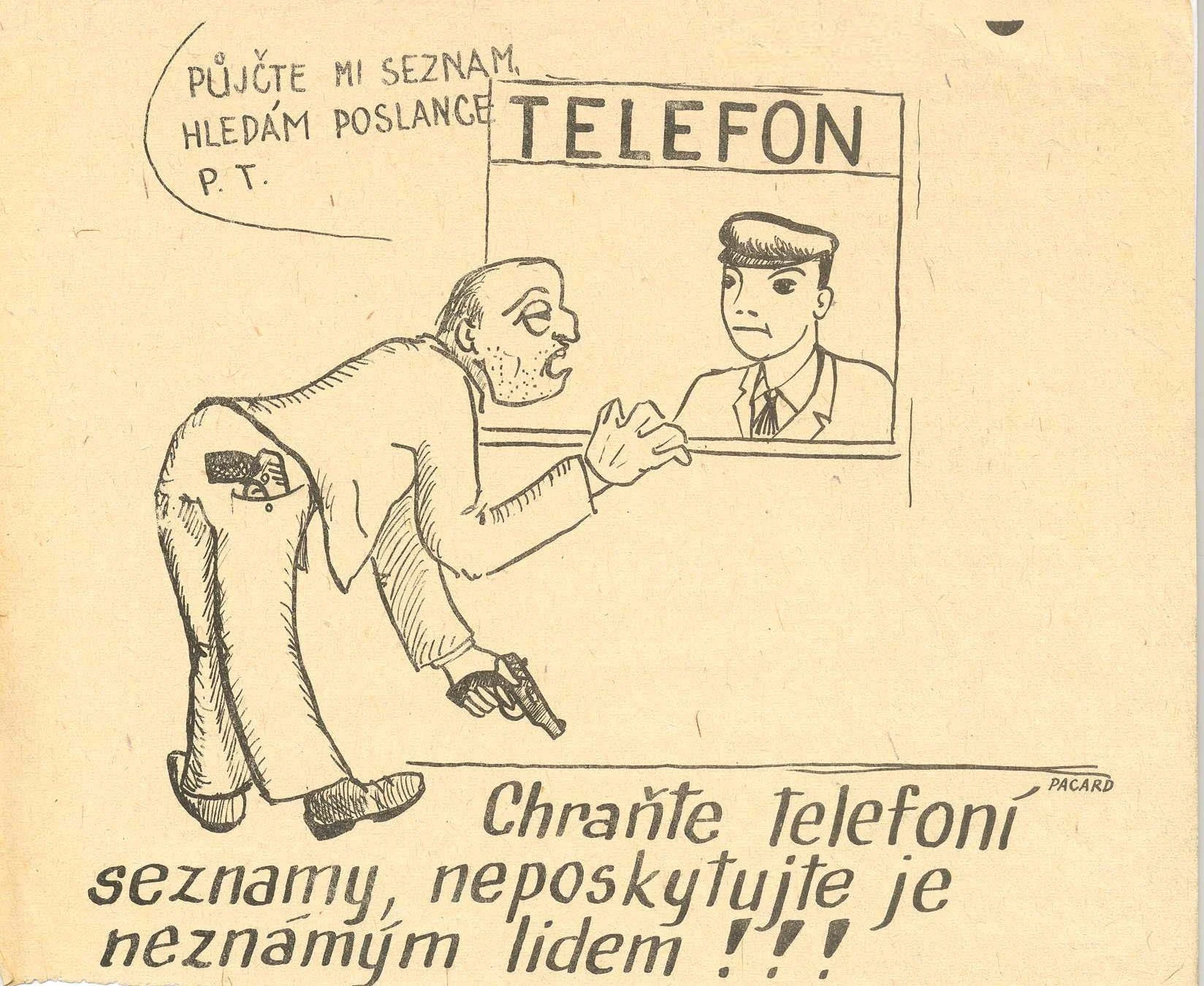 Náhledový obrázek předmětu Telefonní seznam