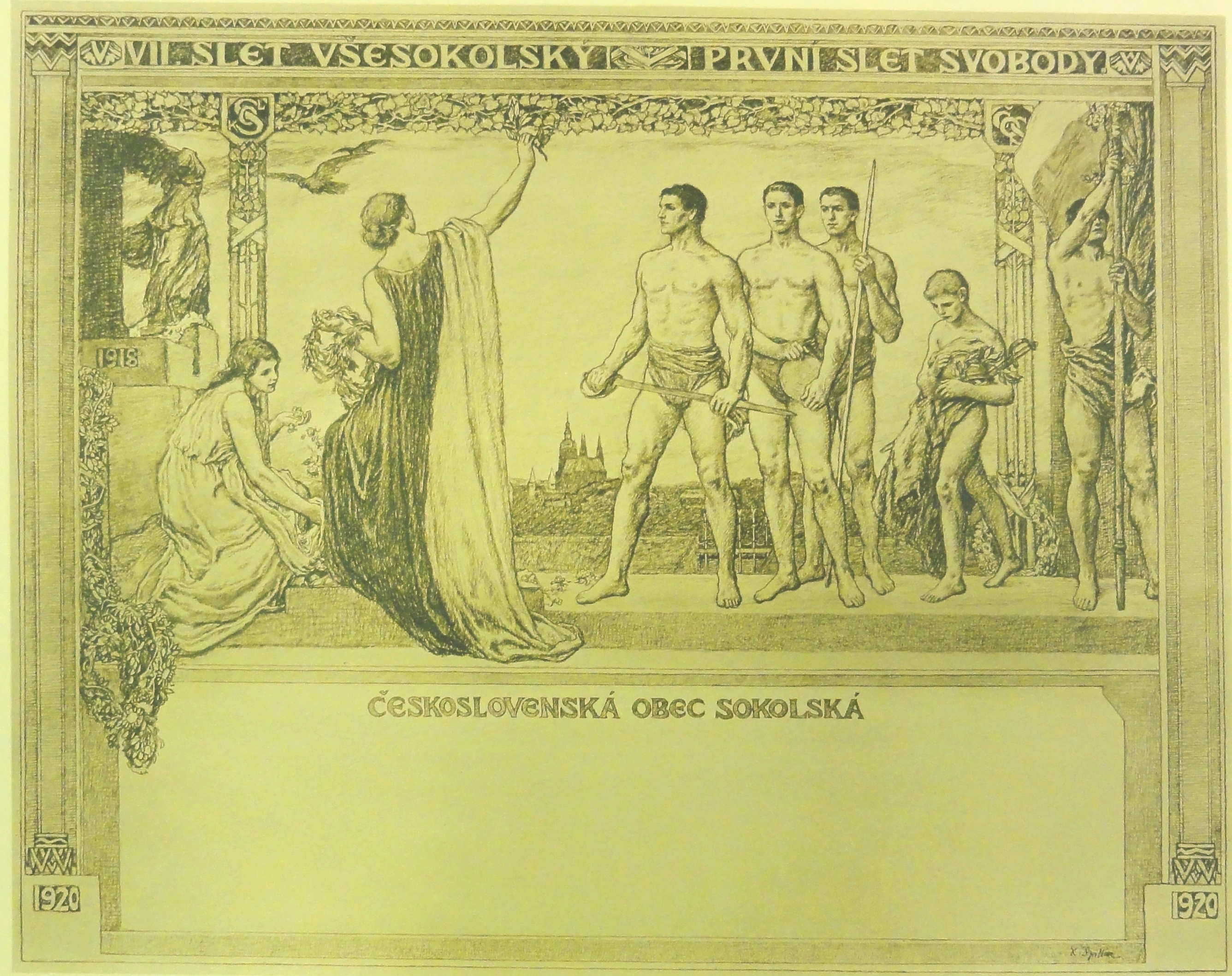 Náhledový obrázek Všesokolský slet 1920 - 1