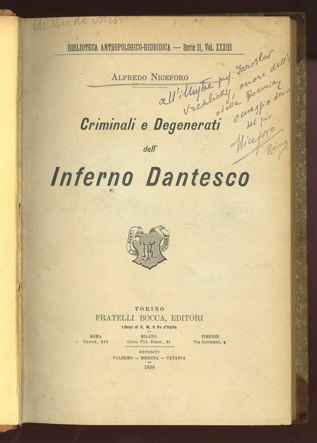 Náhledový obrázek Criminali e degenerati dell’ Inferno Dantesco - 1