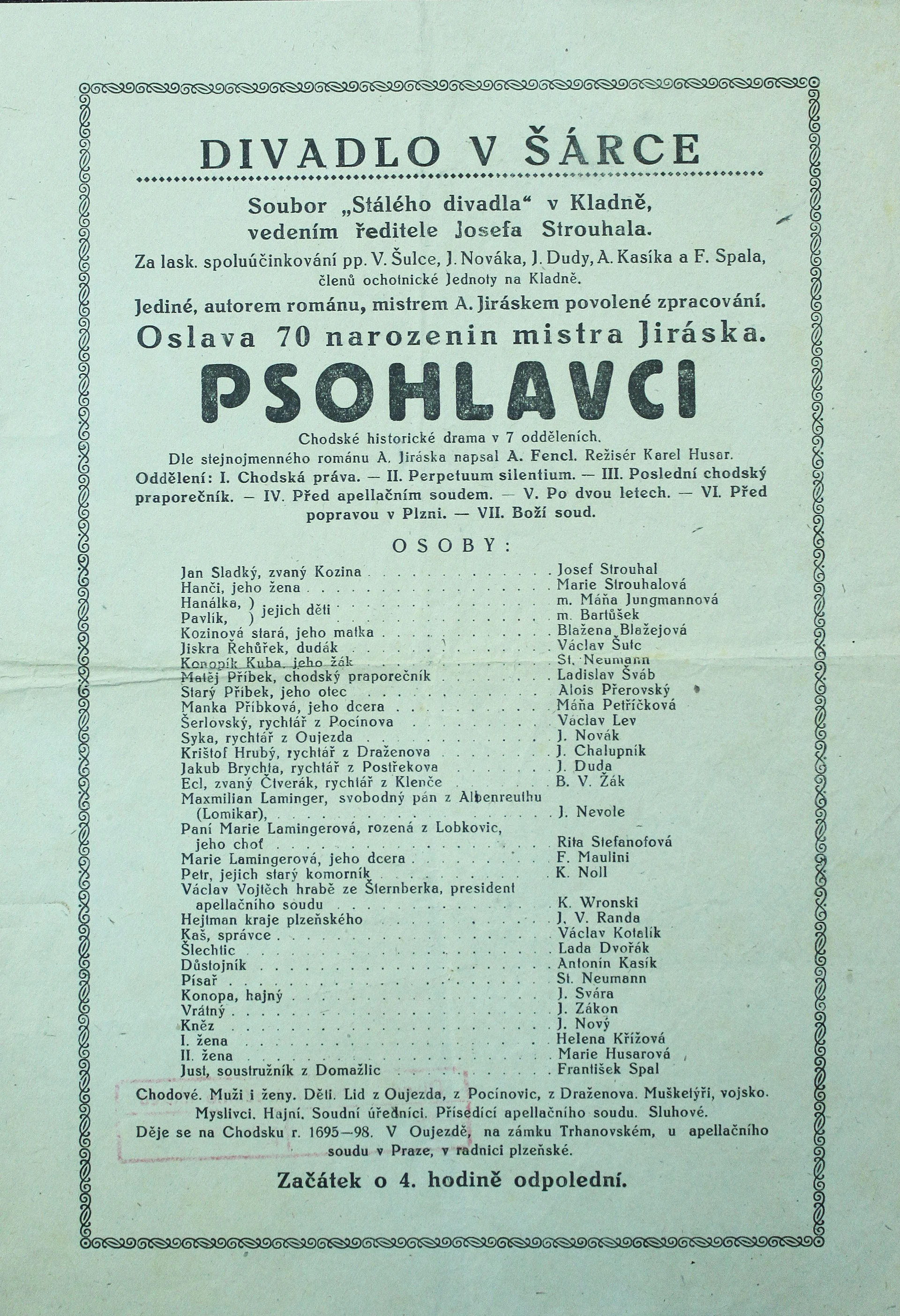 Náhledový obrázek předmětu Psohlavci