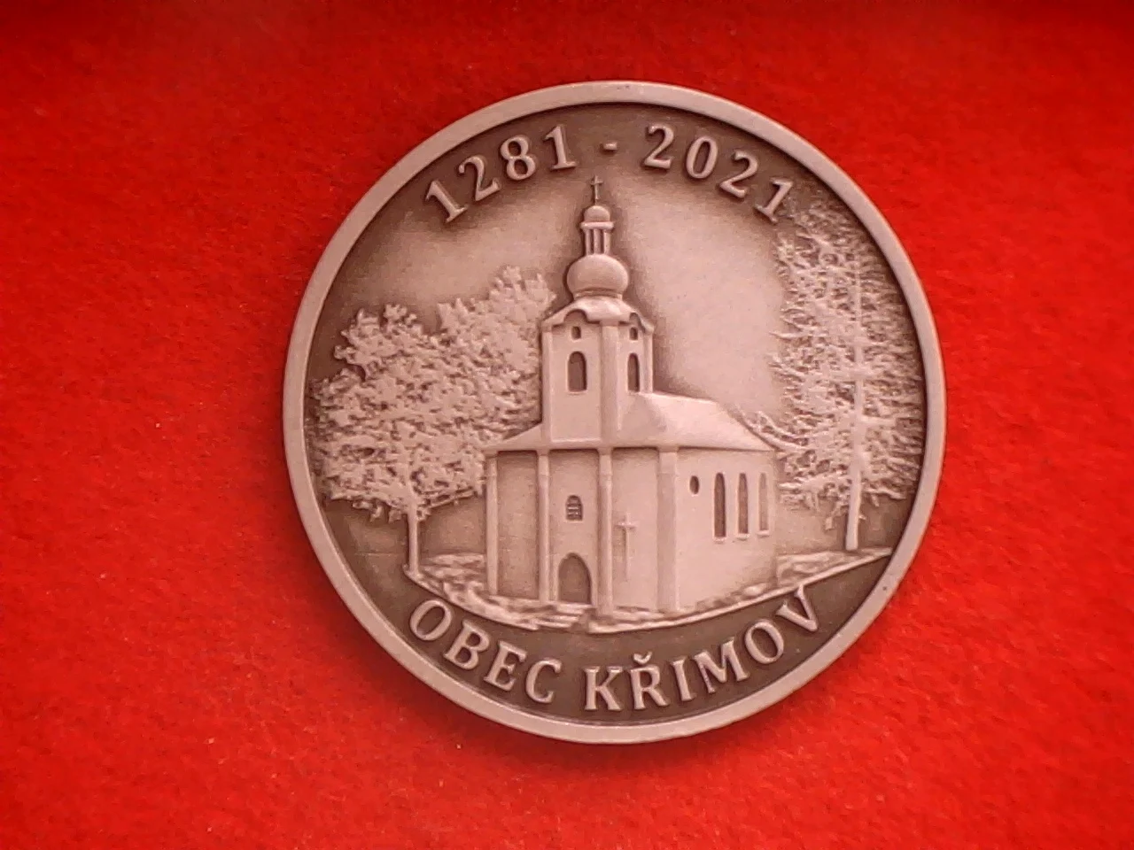Náhledový obrázek předmětu Pamětní medaile obec Křimov