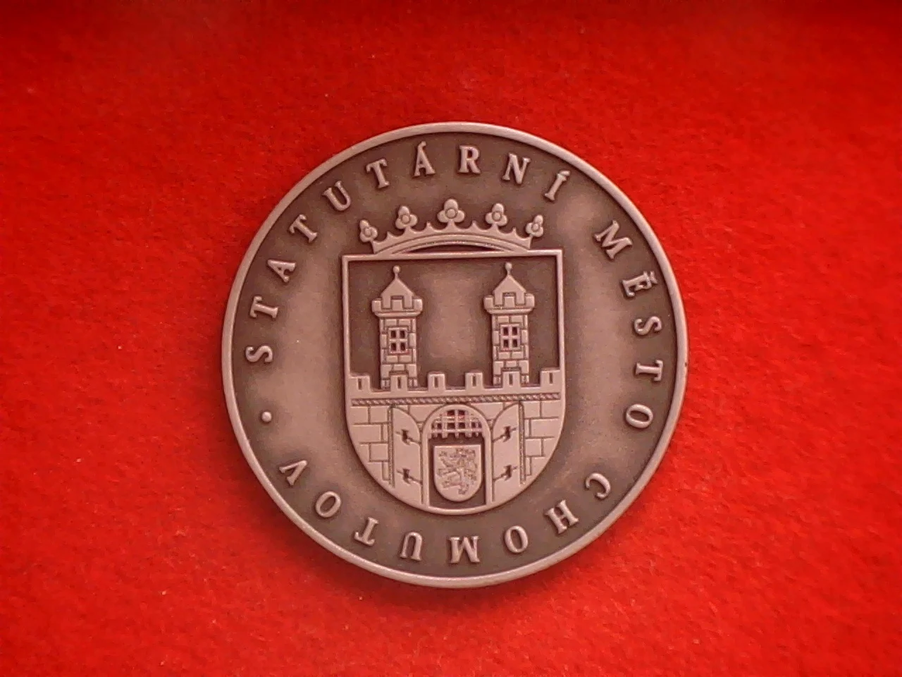 Náhledový obrázek předmětu Pamětní medaile Chomutov 770 let