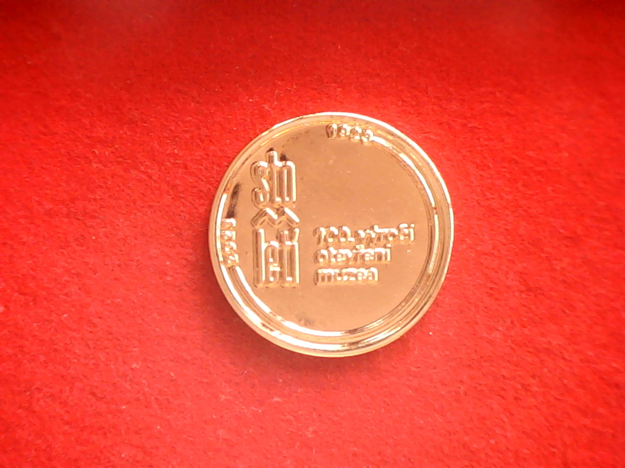 Náhledový obrázek Pamětní medaile muzeum Chomutov - 2