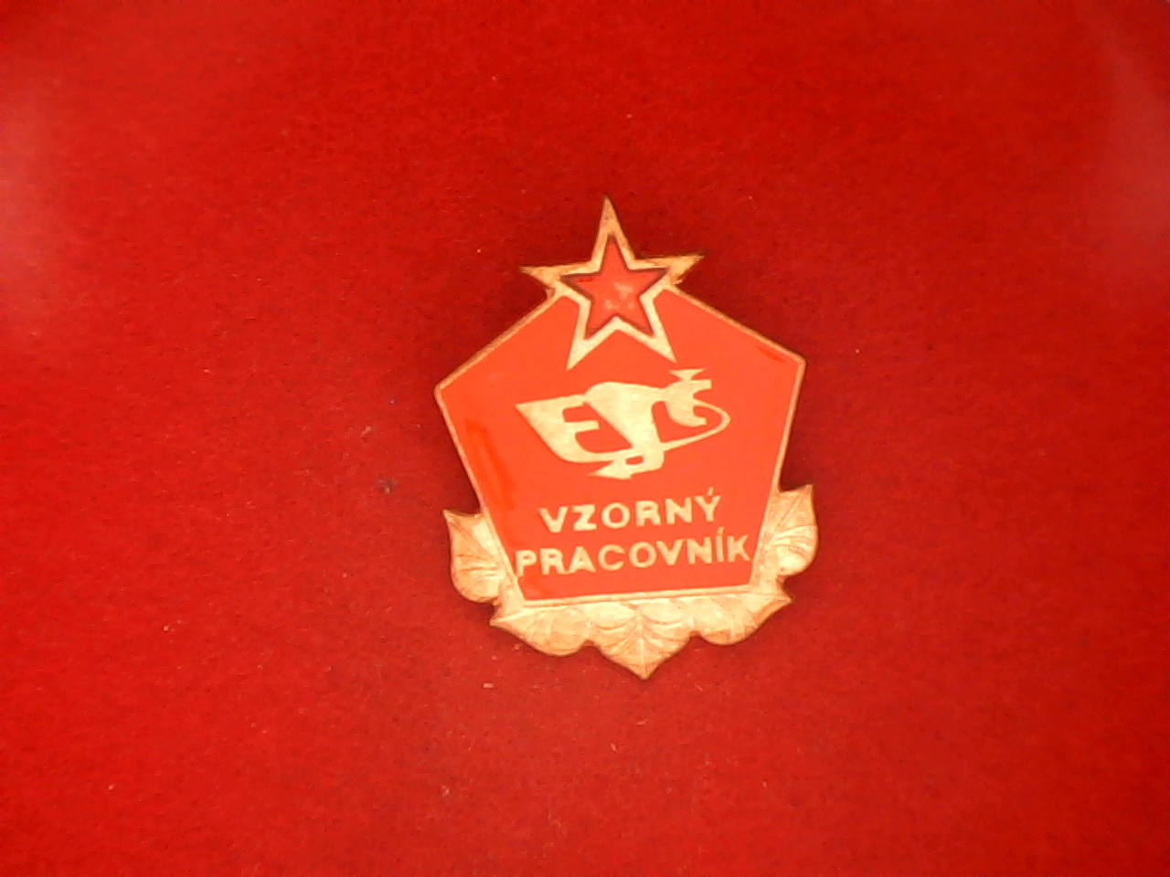 Náhledový obrázek Odznak vzorný pracovník ESČ - 1