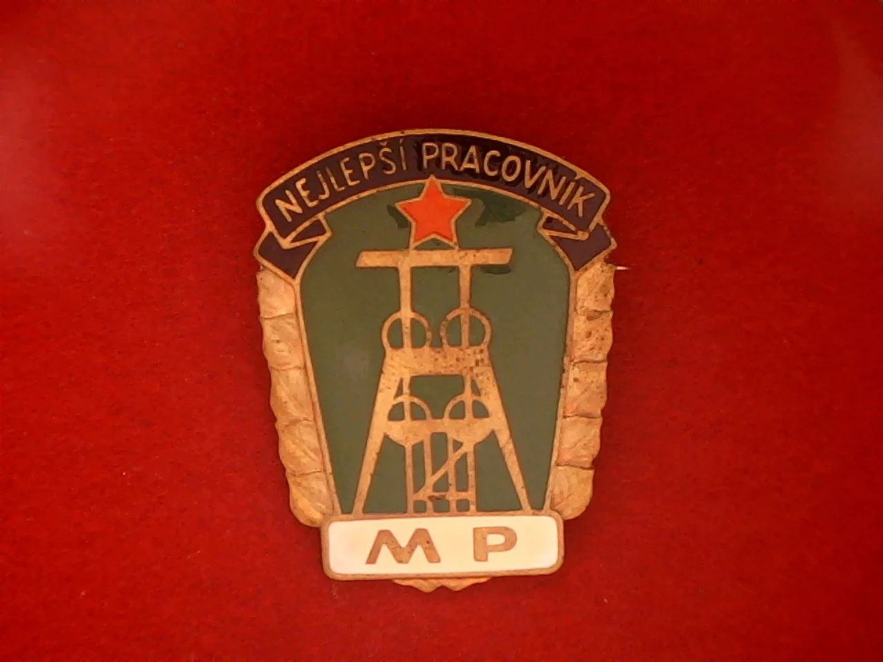 Náhledový obrázek předmětu Odznak nejlepší pracovník MP (doly)