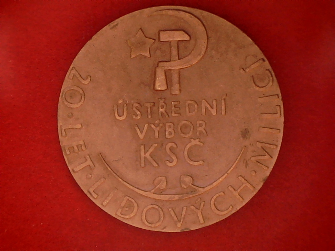Náhledový obrázek Medaile únor 1948-1968 - 2