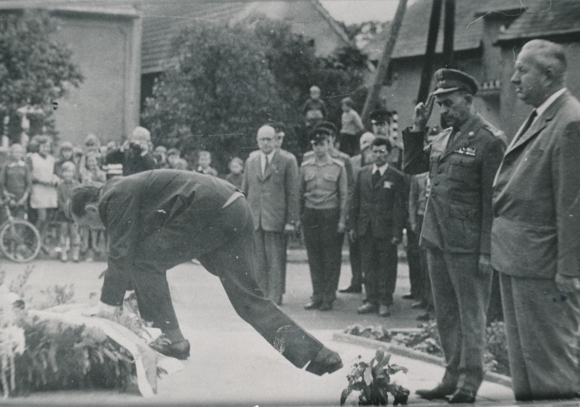 Náhledový obrázek Snímek z pietního aktu - 1