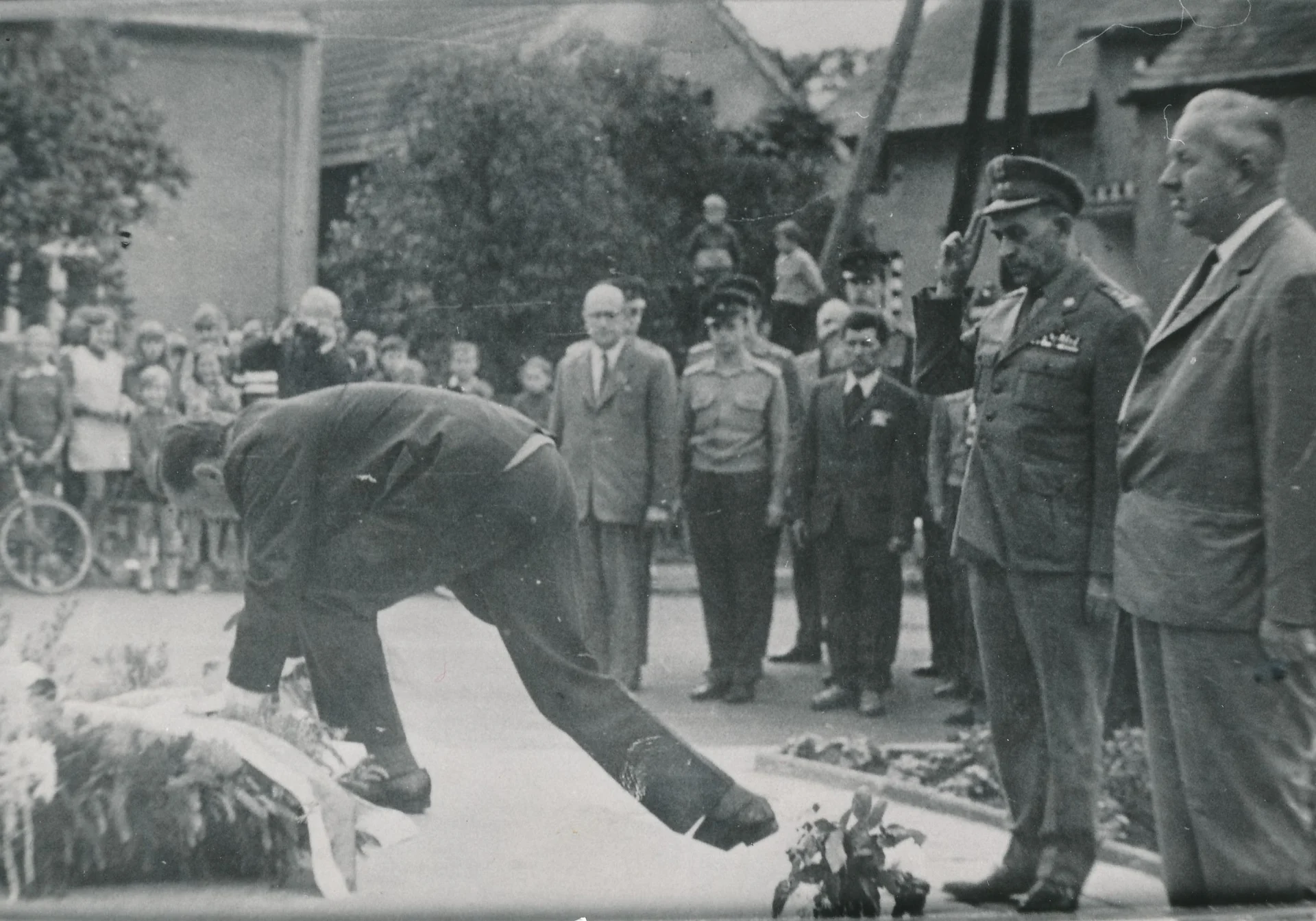 Náhledový obrázek předmětu Snímek z pietního aktu