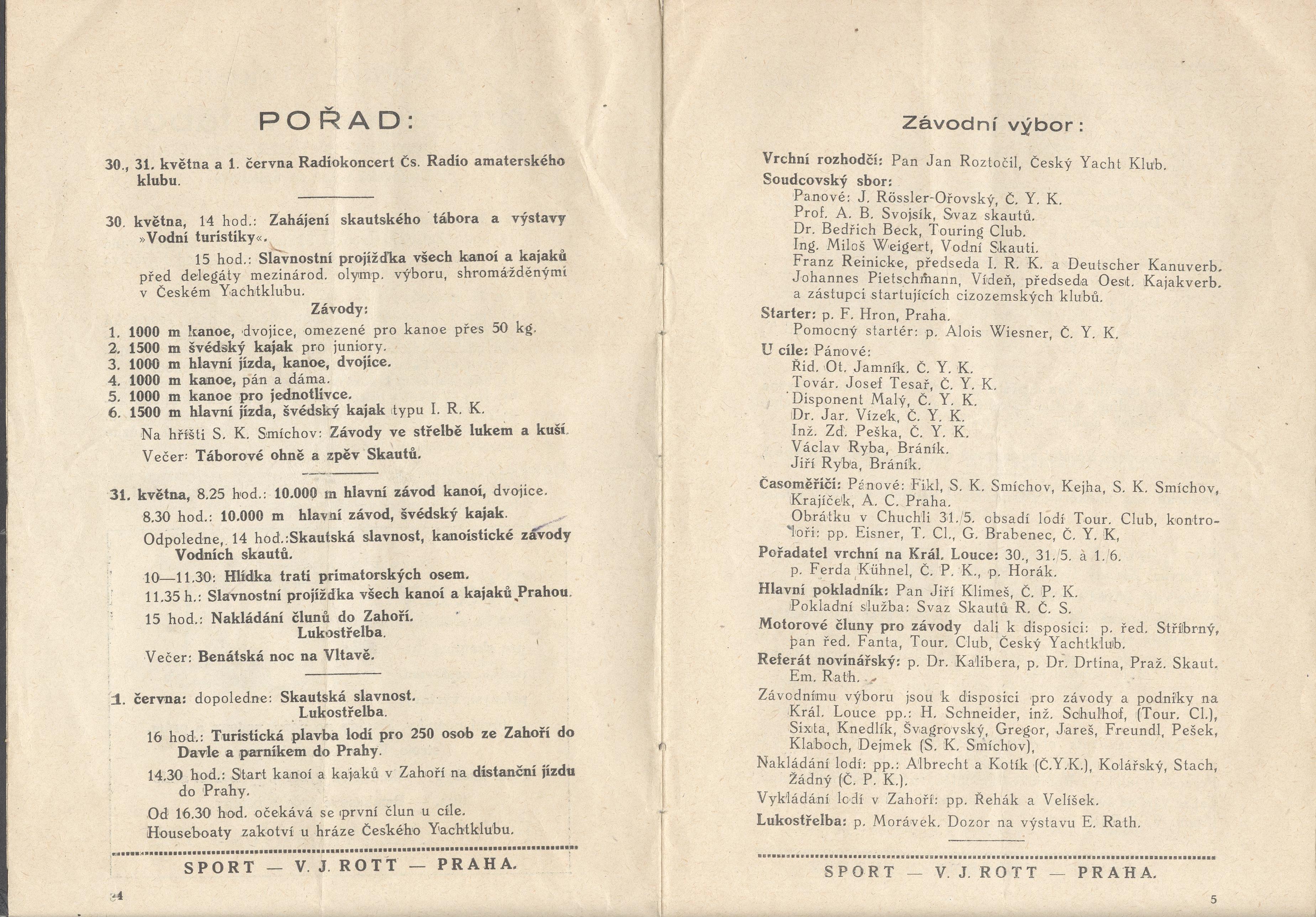 Náhledový obrázek Mezinárodní závody kanoí a kajaků v rámci Olympijského kongresu v Praze 1925 - 3