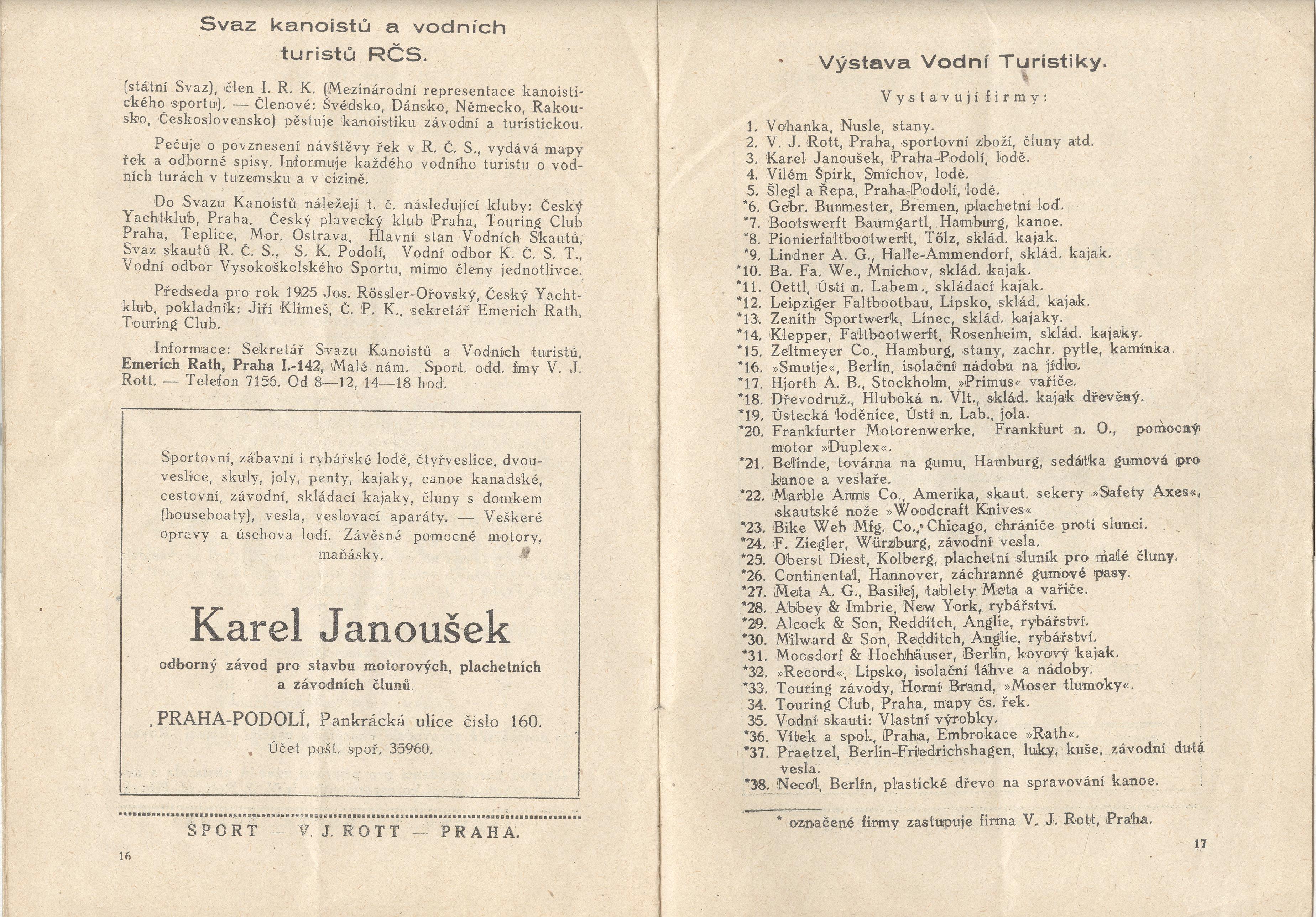 Náhledový obrázek Mezinárodní závody kanoí a kajaků v rámci Olympijského kongresu v Praze 1925 - 9