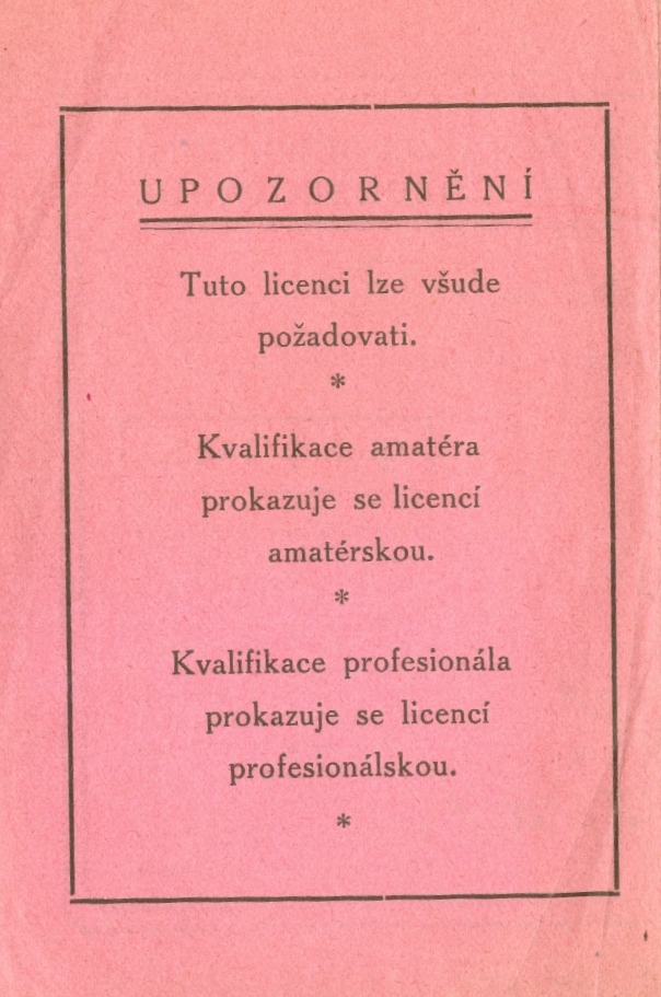 Náhledový obrázek Cyklistická licence pro profesionála - 3