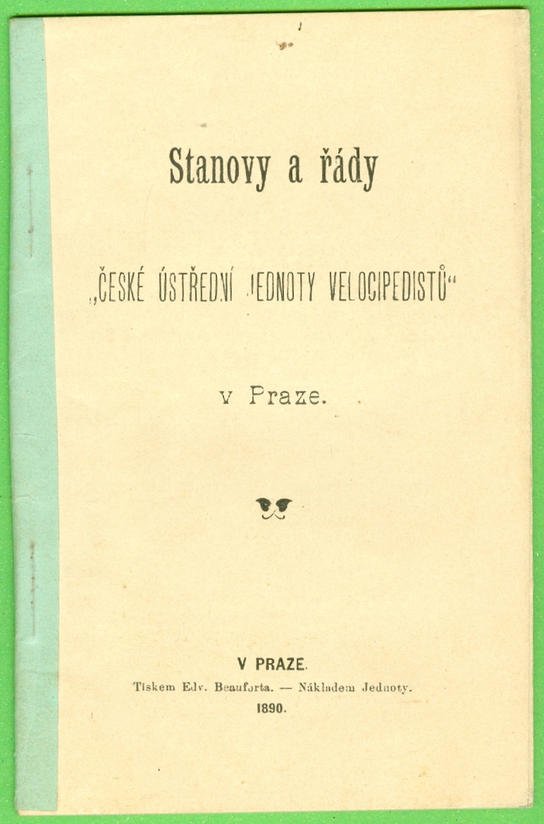 Náhledový obrázek Stanovy a řády Č.Ú.J.V. - 1