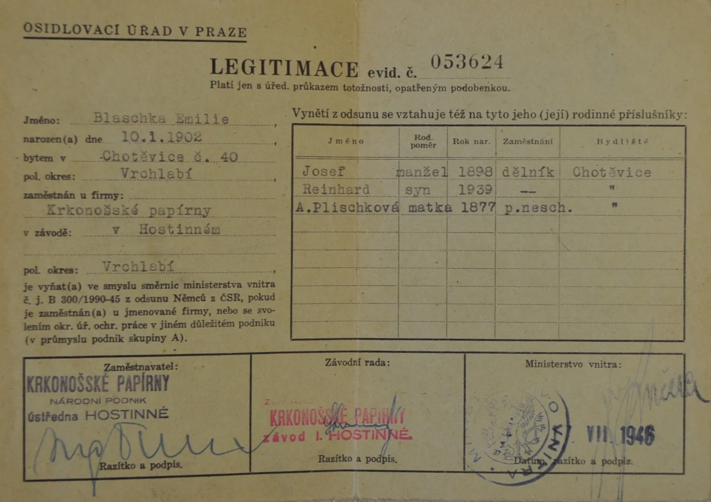 Náhledový obrázek předmětu Legitimace