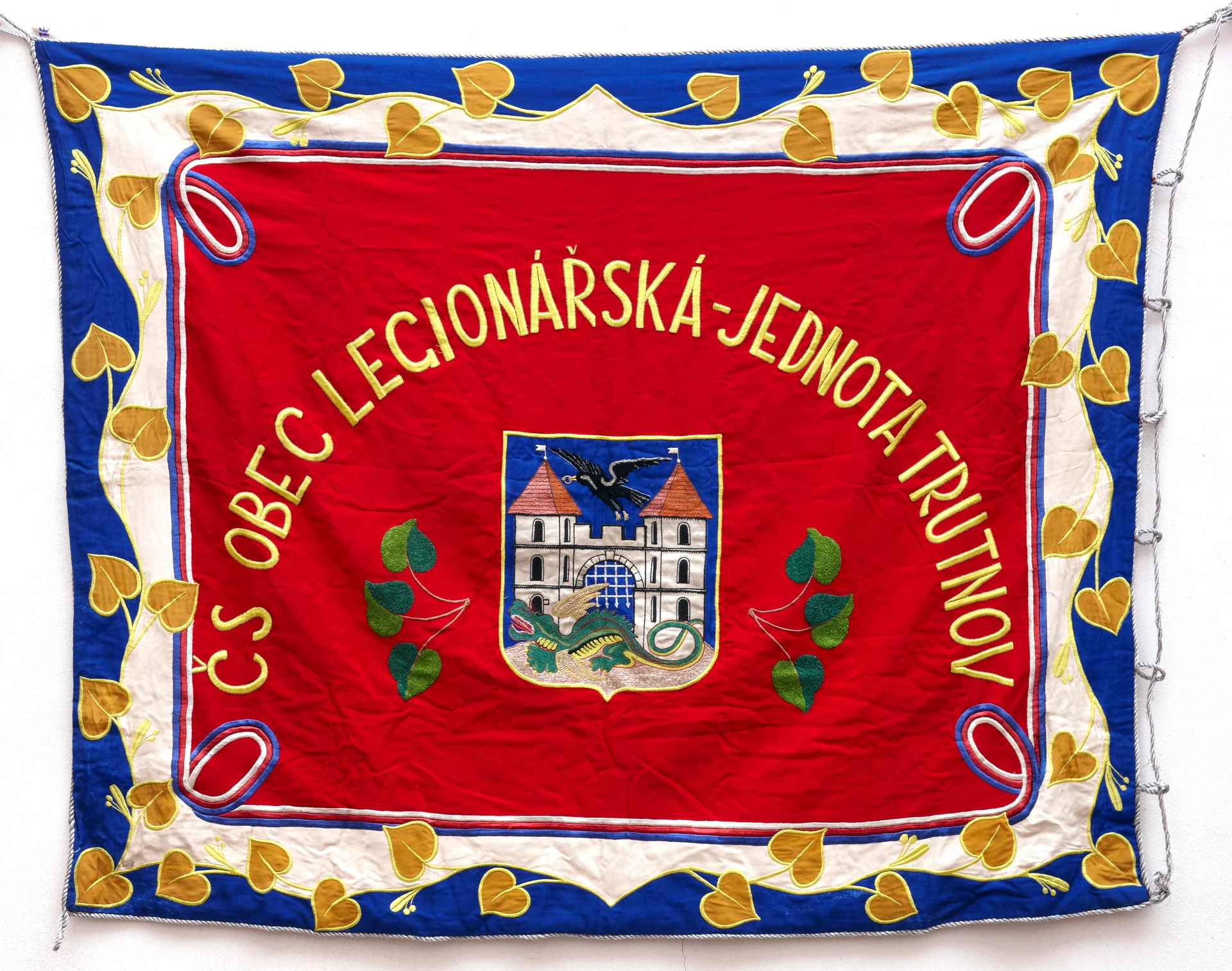 Náhledový obrázek předmětu Prapor trutnovské jednoty Československé obce legionářské