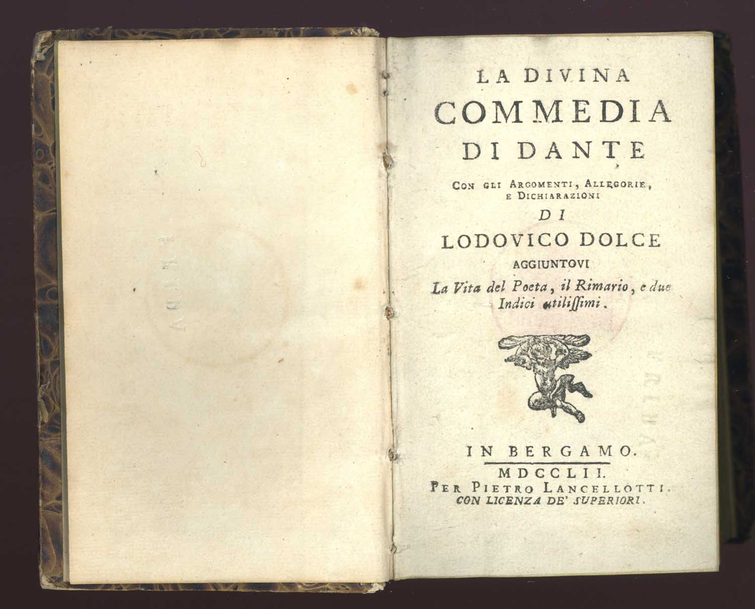 Náhledový obrázek La divina commedia di Dante - 1