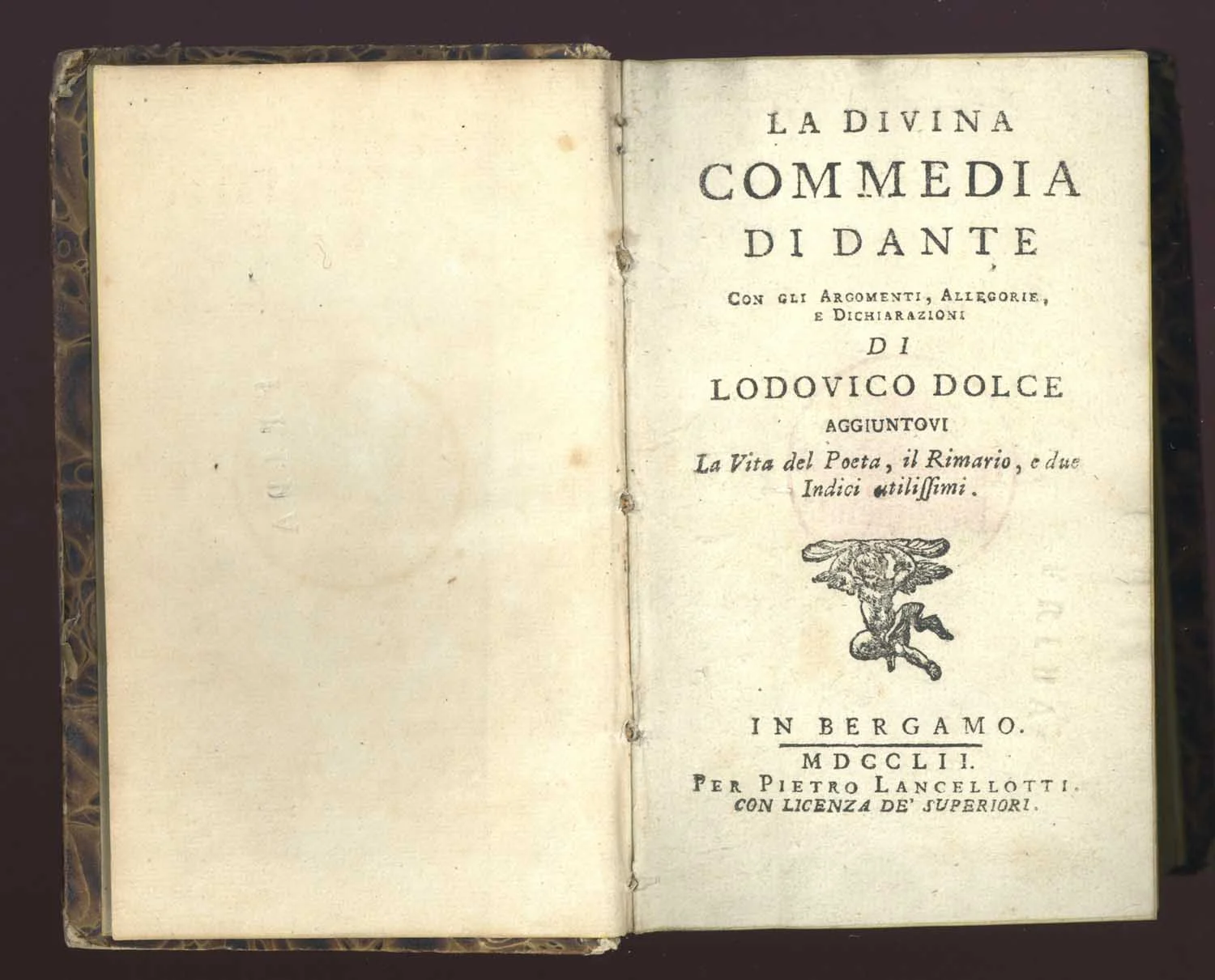 Náhledový obrázek předmětu La divina commedia di Dante