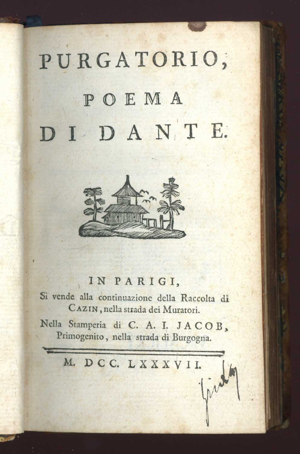 Náhledový obrázek Purgatorio, poema di Dante - 1