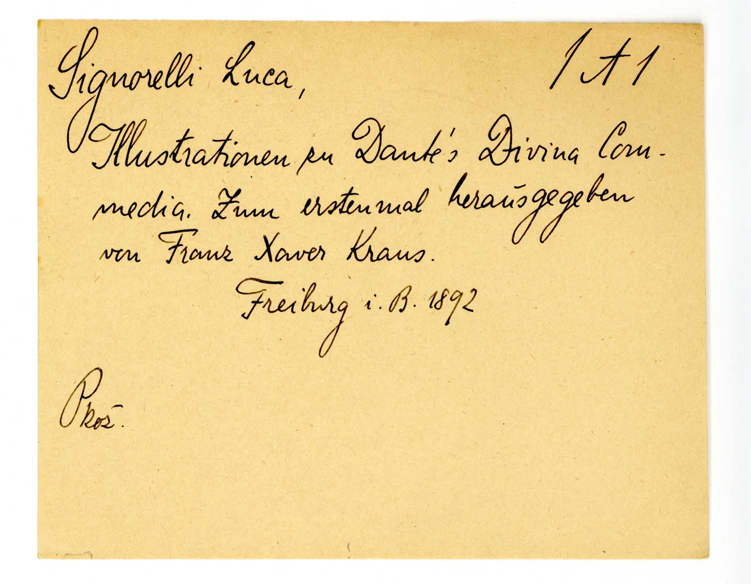 Náhledový obrázek Luca's Signorelli's Illustrationen zu Dante's Divina commedia zum erstenmal herausgegeben von Franz Xaver Kraus - 6