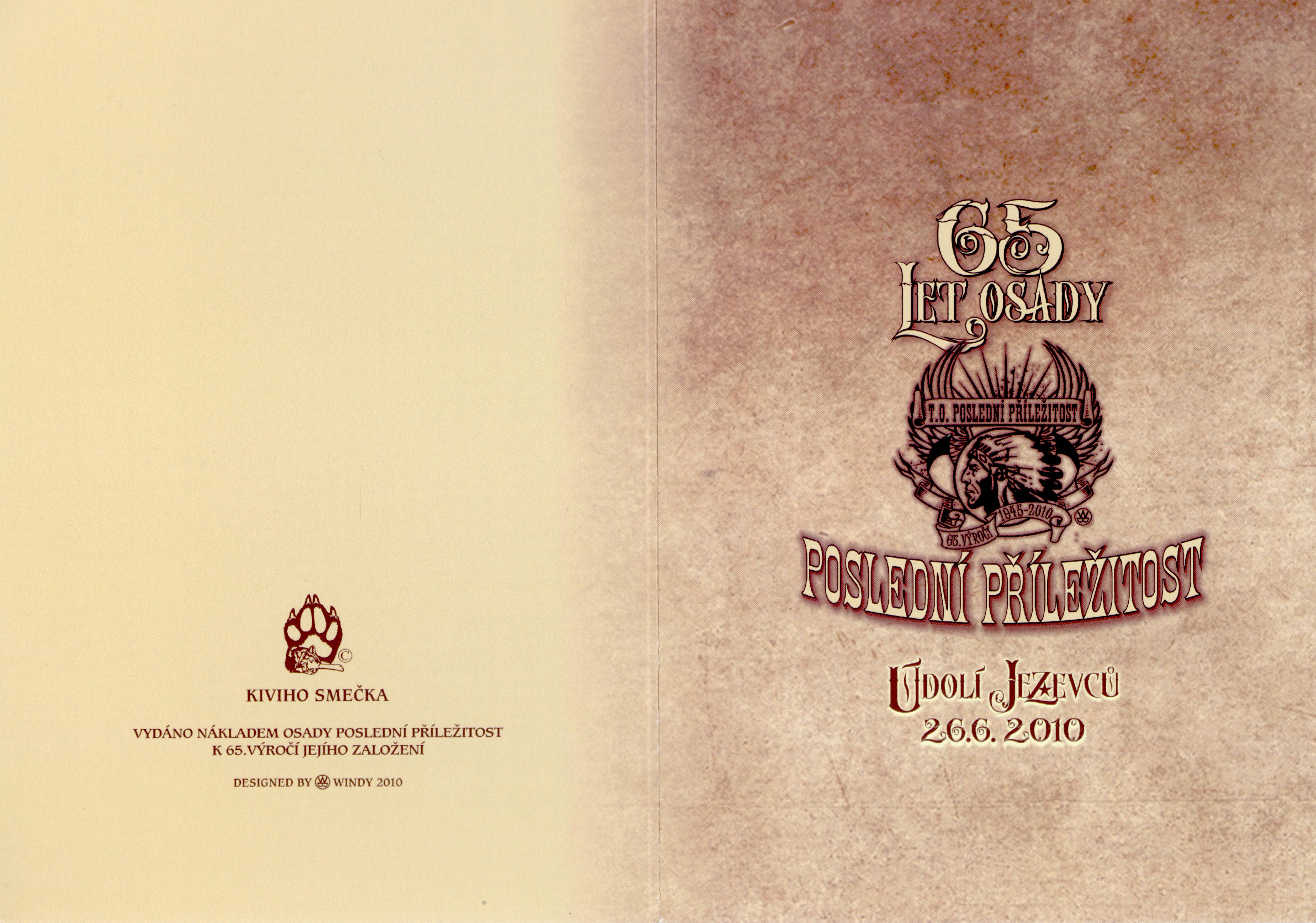 Náhledový obrázek Pamětní list  65 let osady - 1