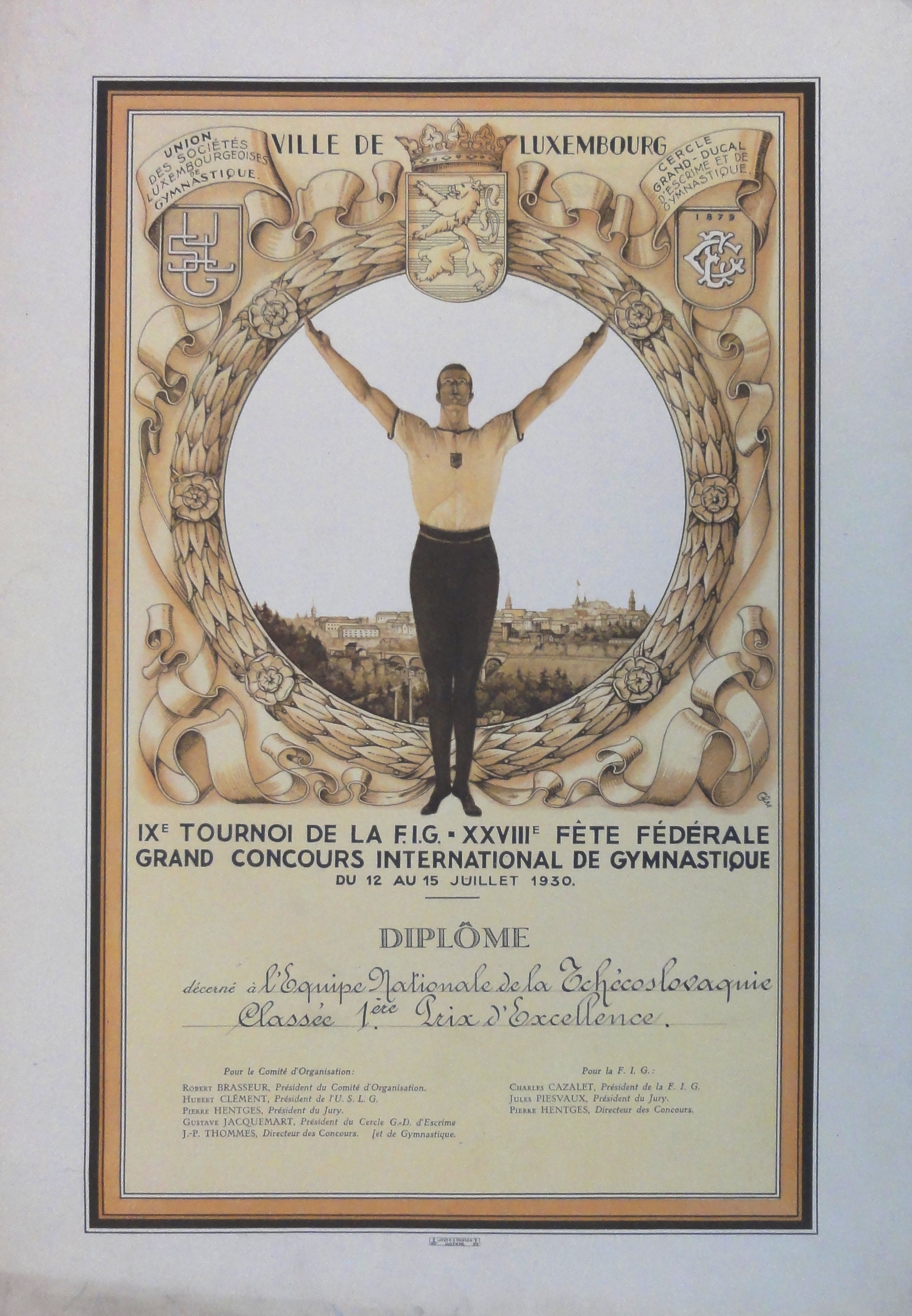 Náhledový obrázek Gymnastický turnaj Mezinárodní gymnastická federace - 1