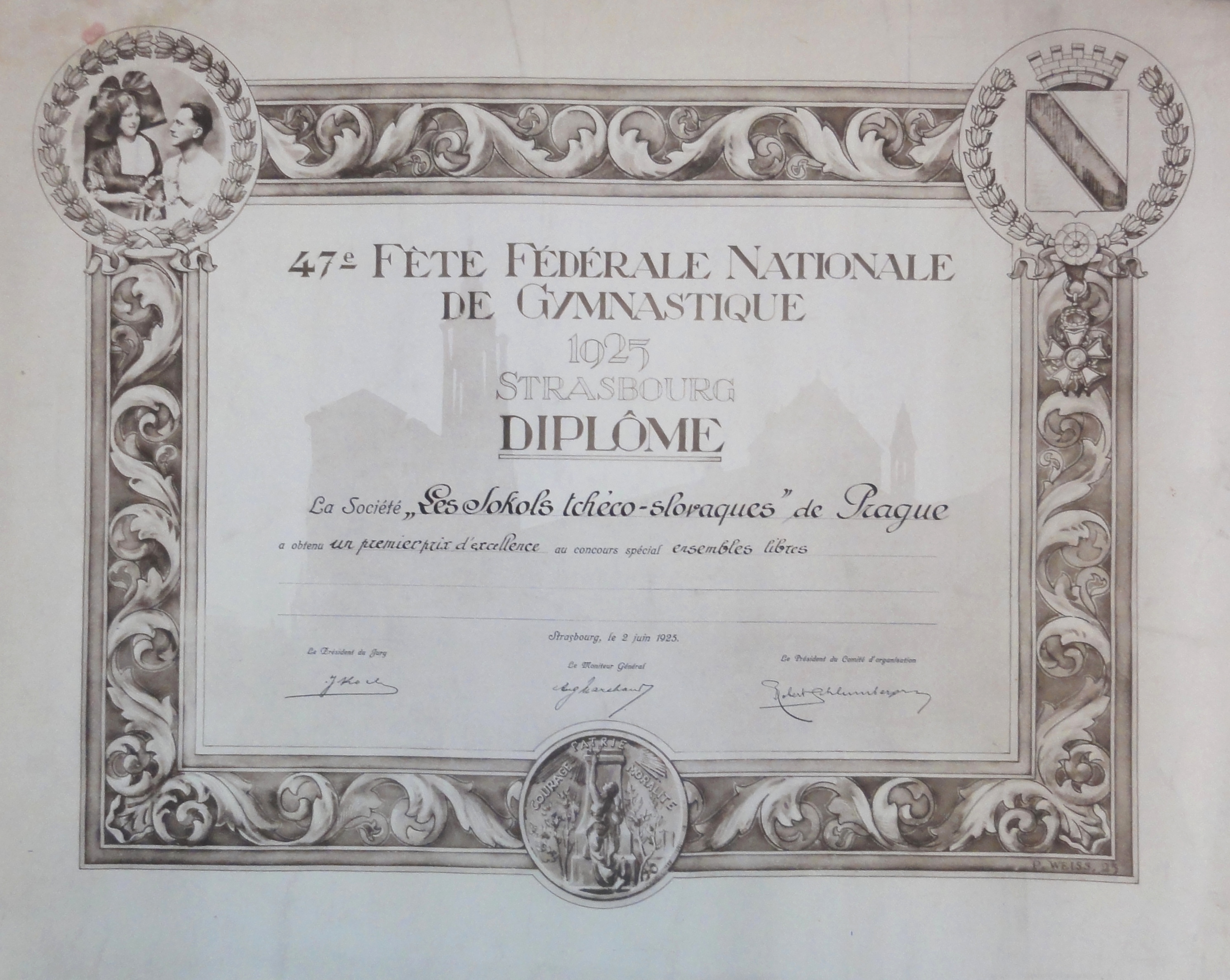 Náhledový obrázek Svátek gymnastiky. Štrasburk 1926 - 1
