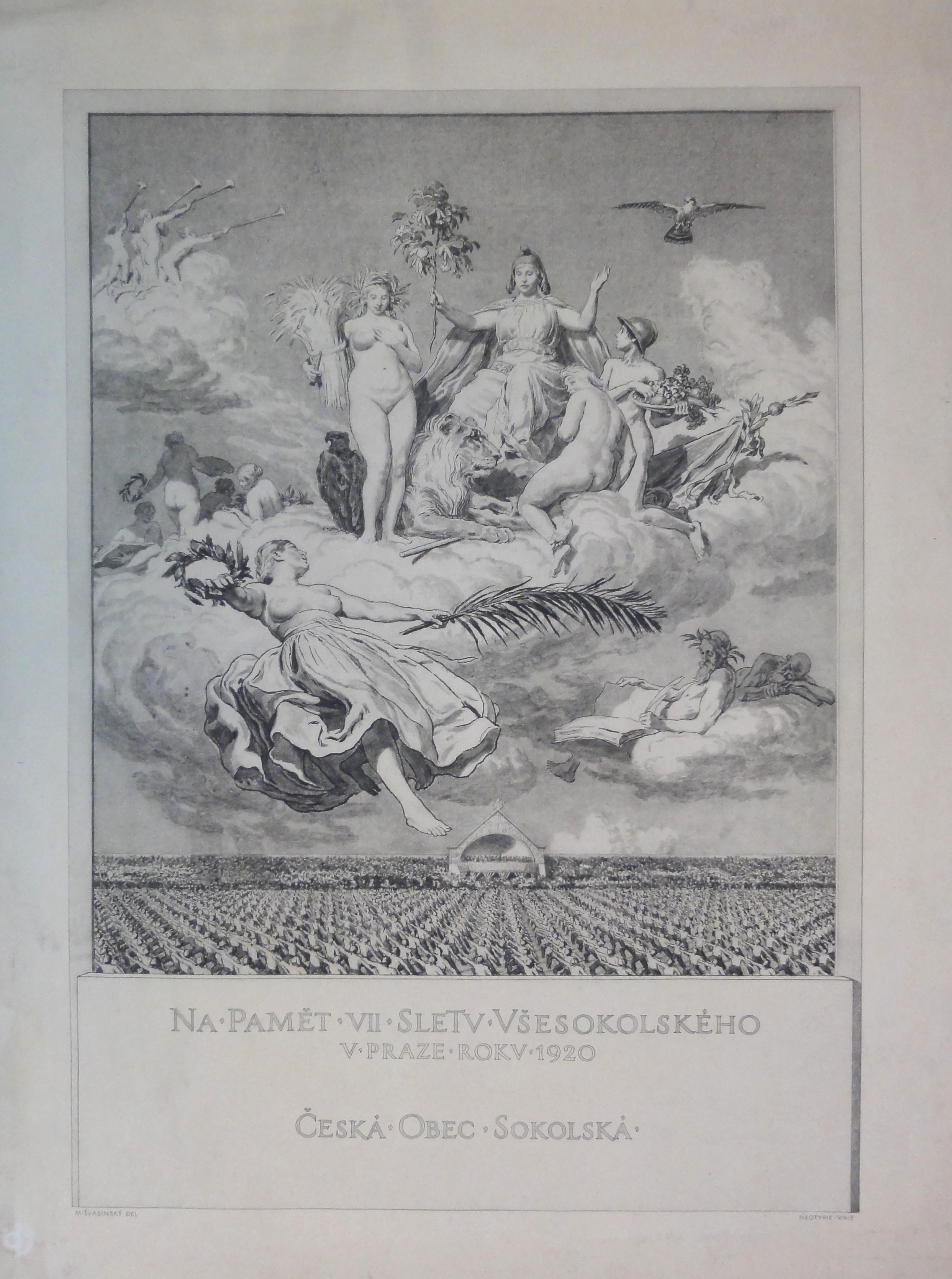 Náhledový obrázek Všesokolský slet 1920 - 1