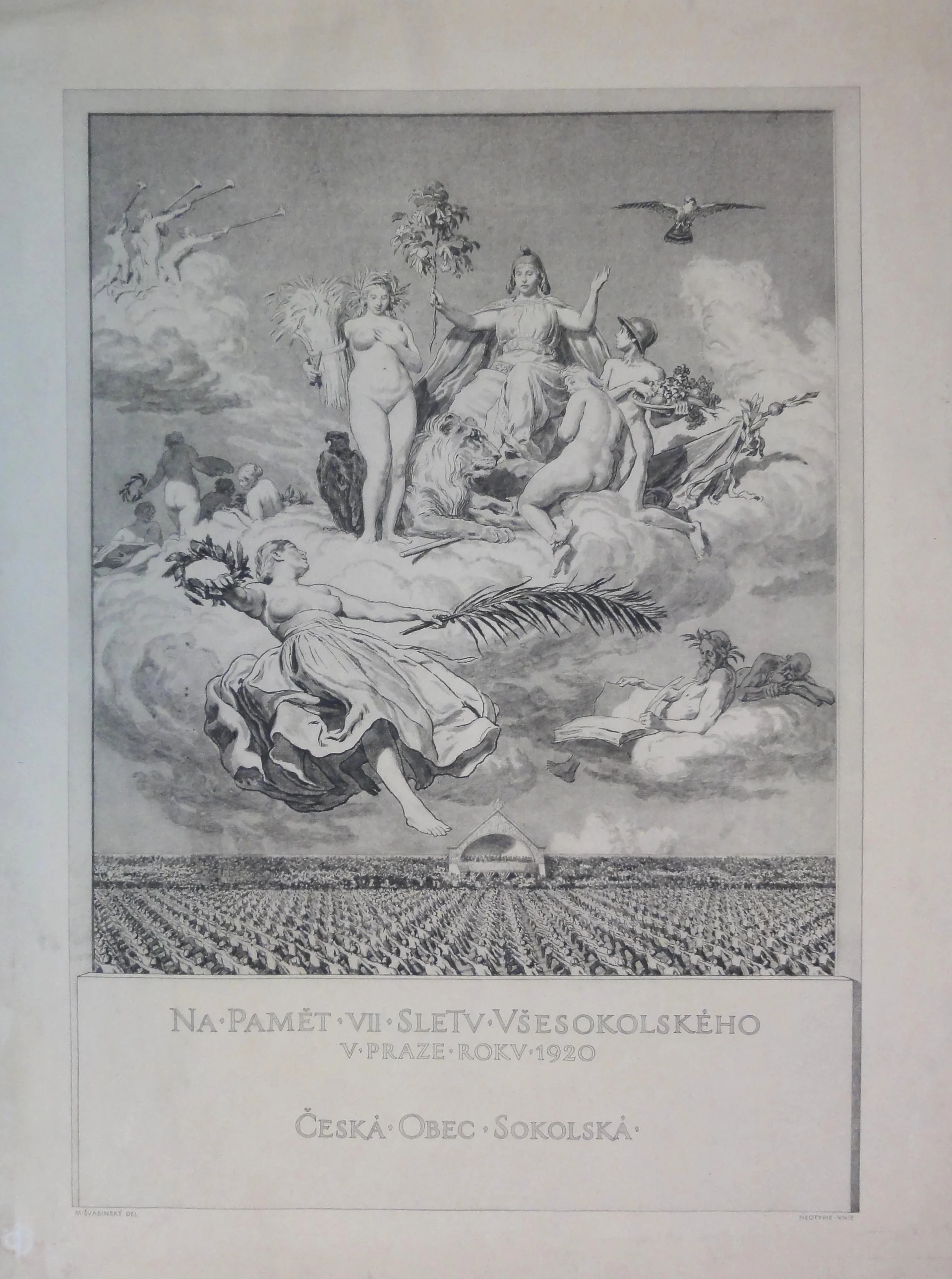 Náhledový obrázek předmětu Všesokolský slet 1920