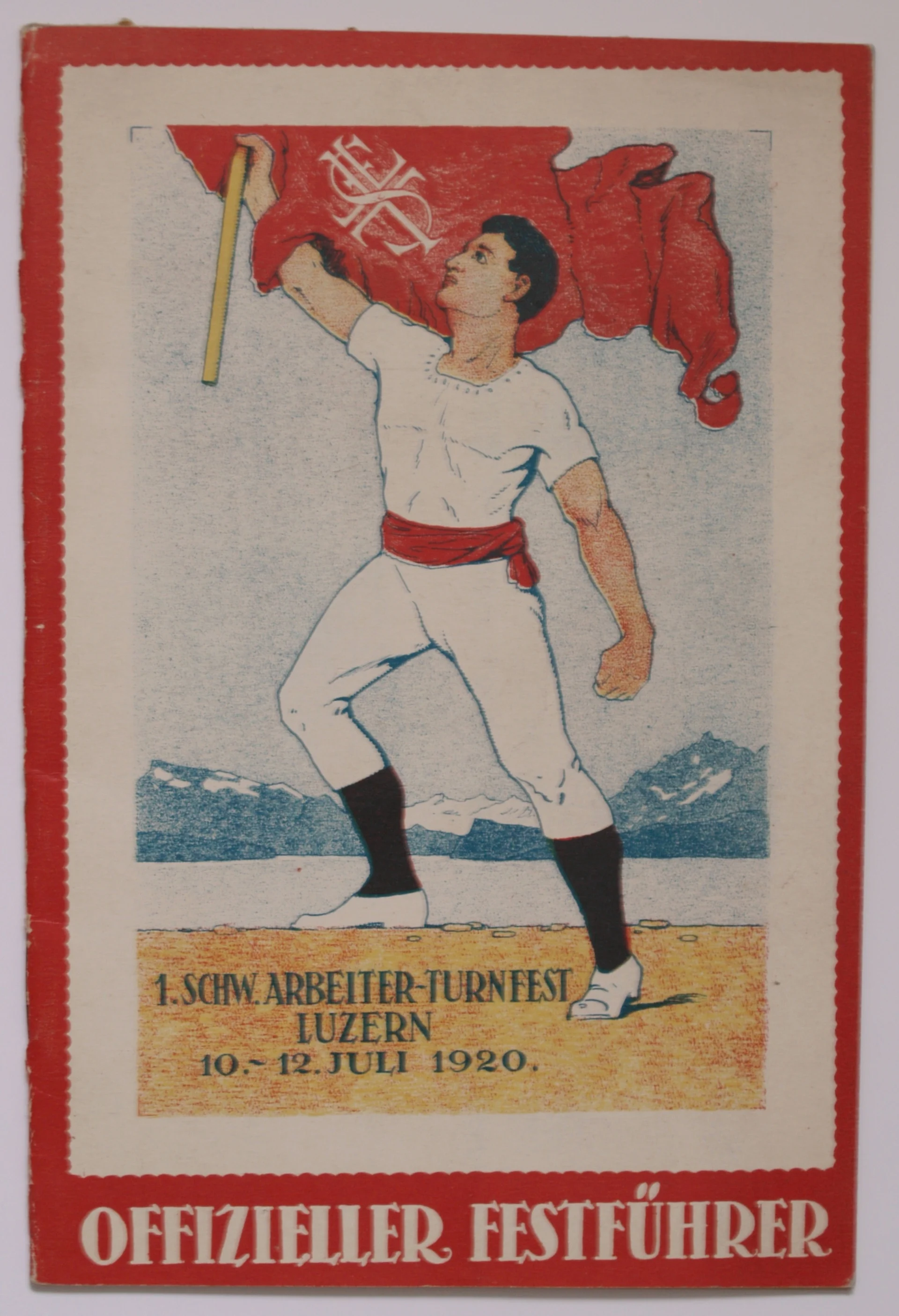 Náhledový obrázek předmětu Schweiz. Arbeiter Turnfest. Luzern 1920