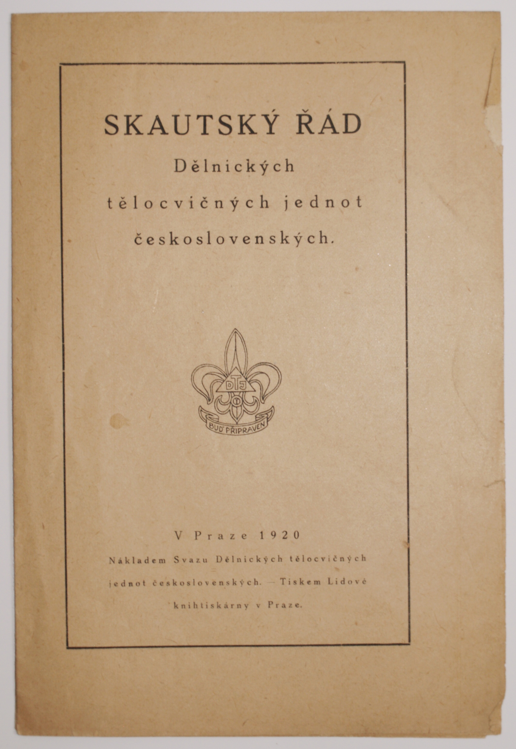 Náhledový obrázek Skautský řád DTJ - 1