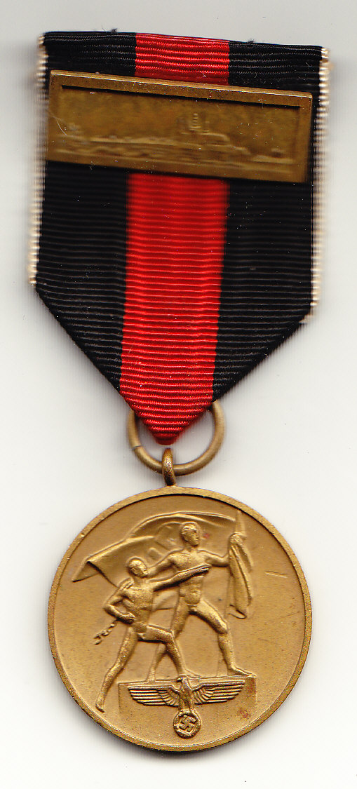 Náhledový obrázek Medaile účastníkům obsazení Sudet - 3