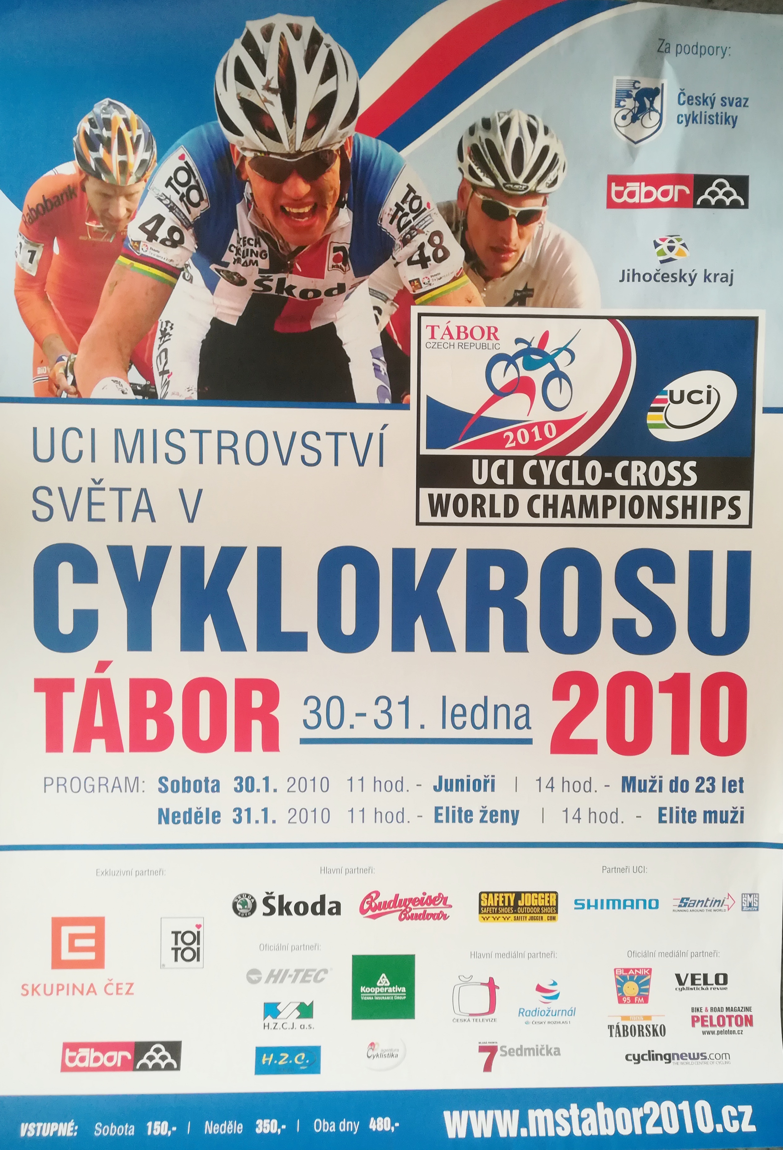 Náhledový obrázek Mistrovství světa v cyklokrosu. Tábor 2010 - 1